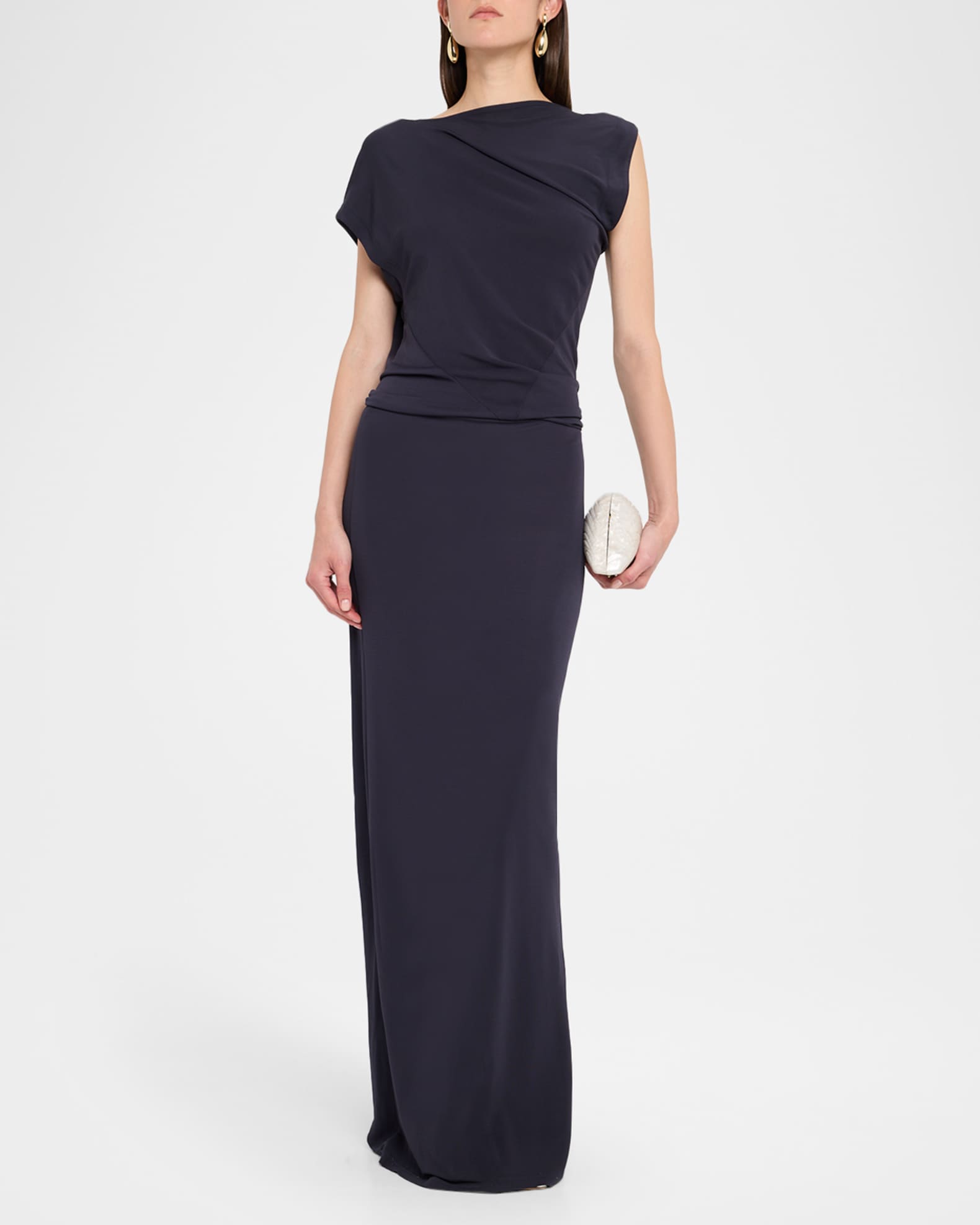 Jona Draped Maxi Dress 1