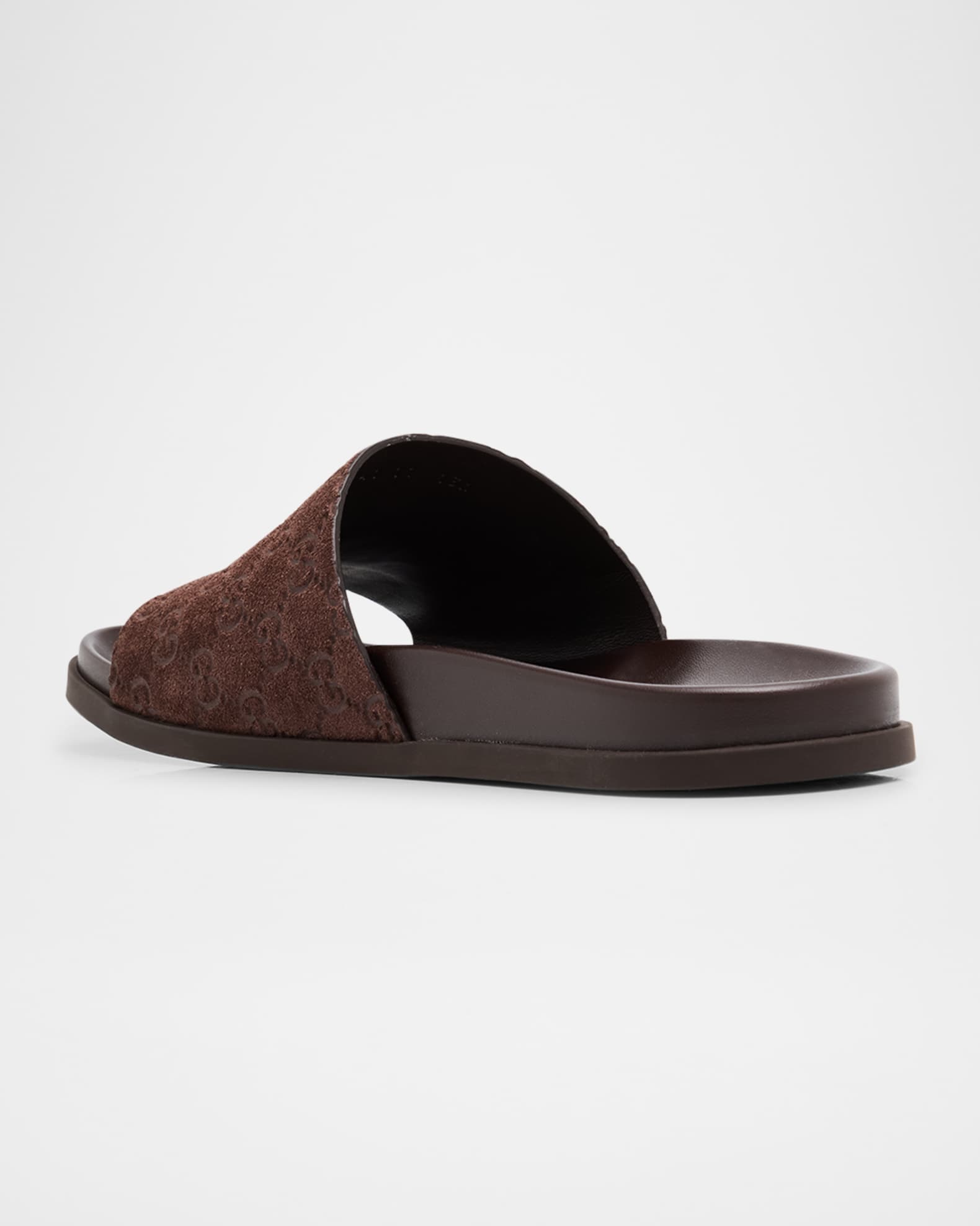 【送関込】GUCCI☆グッチ Rhein Open Sandals Gucci Rhein Open Sandal - Suede Leather Elegance – LOZURI®