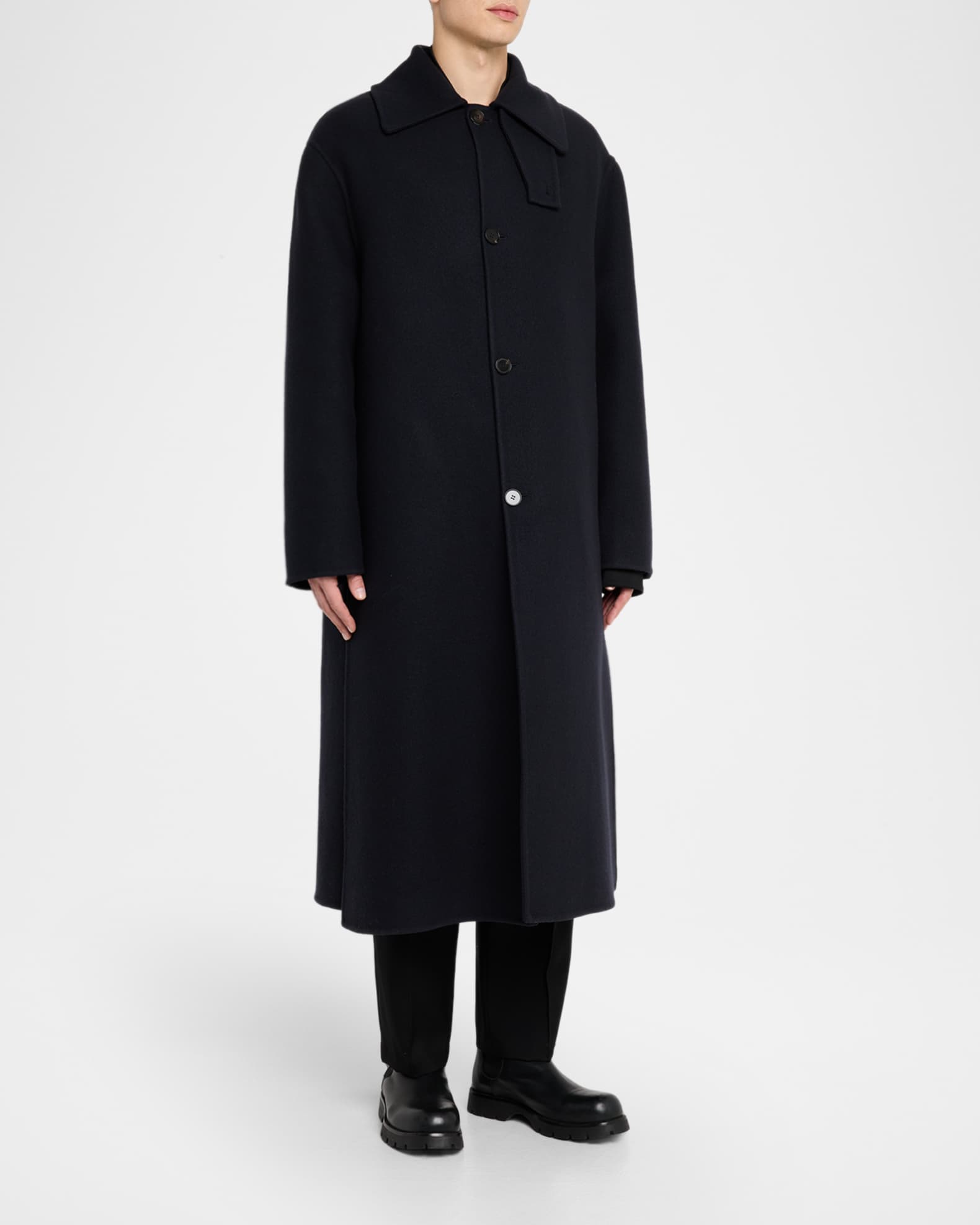 Moncler Genius x JIL SANDER Men's Beryllium 3-in-1 Wool Coat