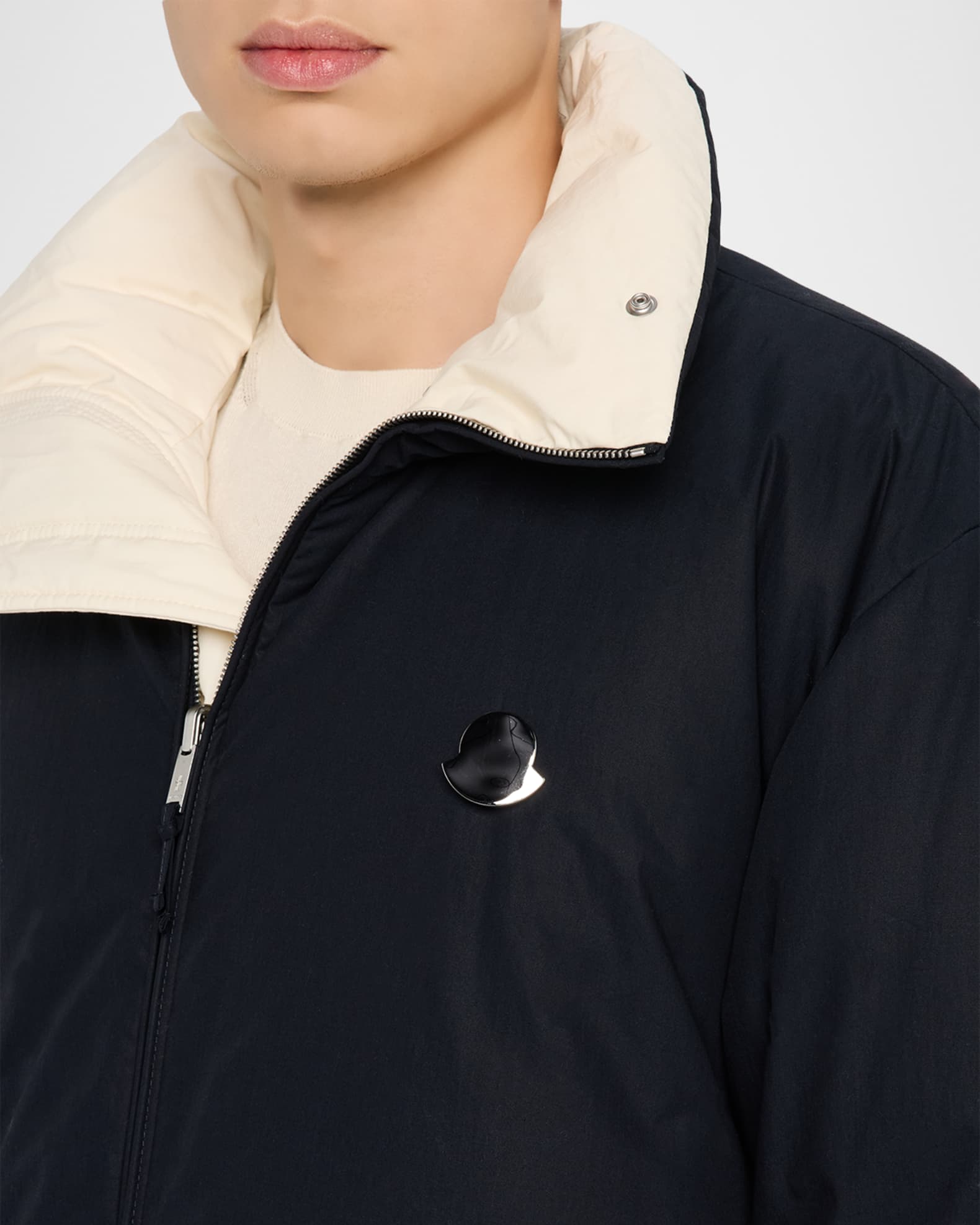 Moncler Genius x JIL SANDER Men's Penguinone Reversible Short Down