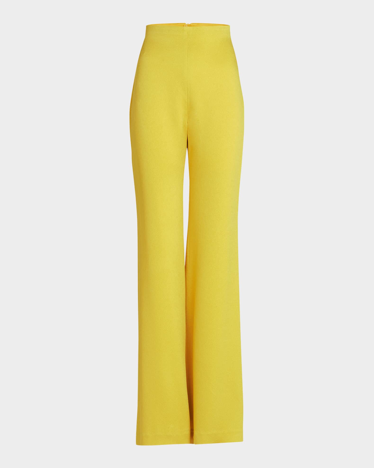 Palermo High-Rise Straight-Leg Pants 0