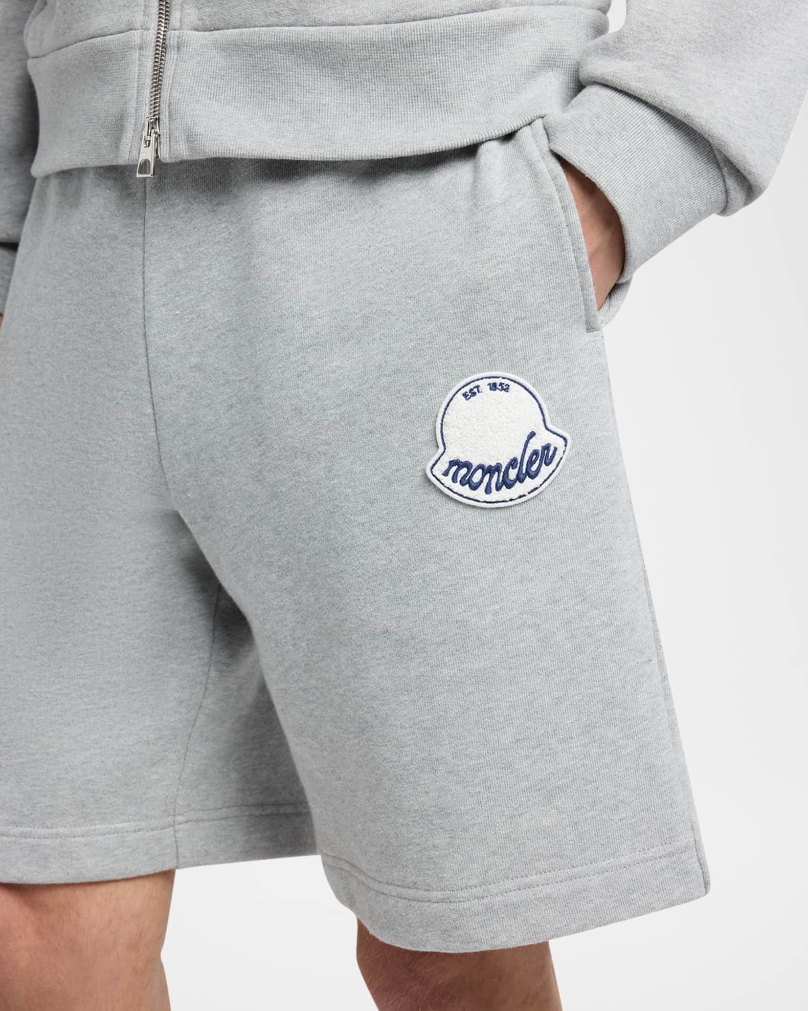 Moncler Men's Cotton Drawstring Shorts | Neiman Marcus