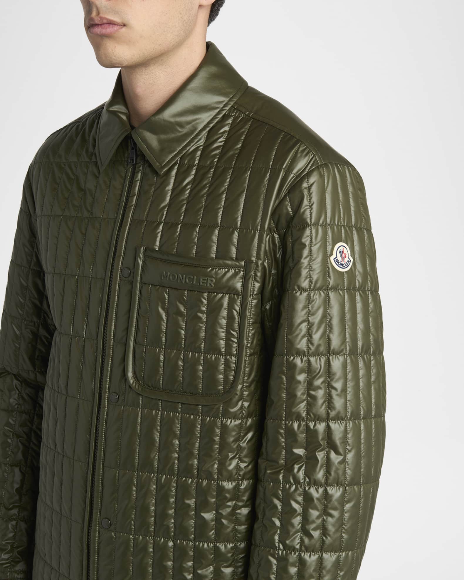 【関税＆送料込み】Moncler Quilts Moncler Black Quilted Nylon Joux Down Jacket Size 5/XXL
