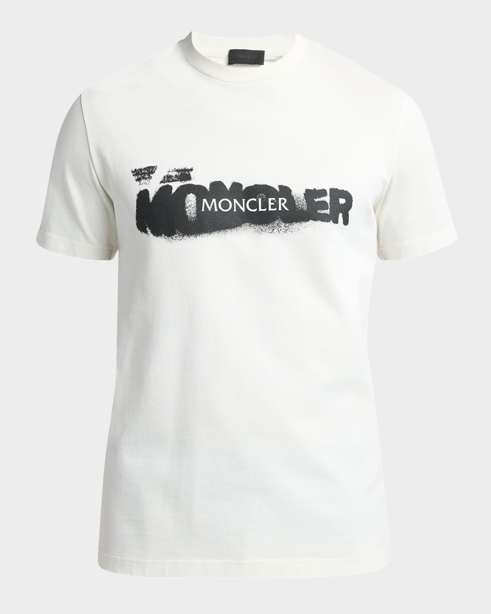【送関込】MONCLER☆モンクレール Graffiti logo t-shirt Moncler Men's Graffiti Logo Graphic T-Shirt | Neiman Marcus