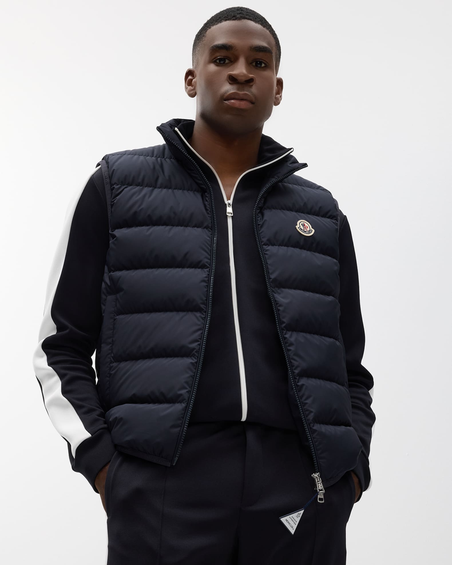【美品】MONCLER 黒 ダウンベスト BILLECRT VEST Moncler Men's Contrin Quilted Down Vest | Neiman Marcus