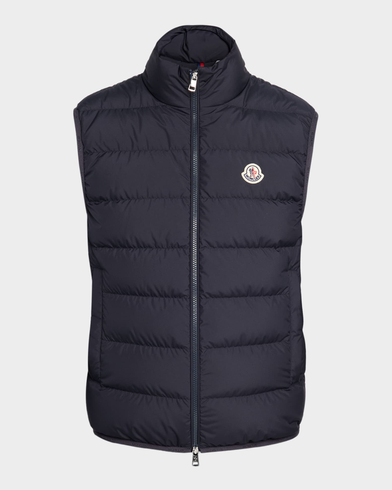Moncler Men's Contrin Quilted Down Vest | Neiman Marcus