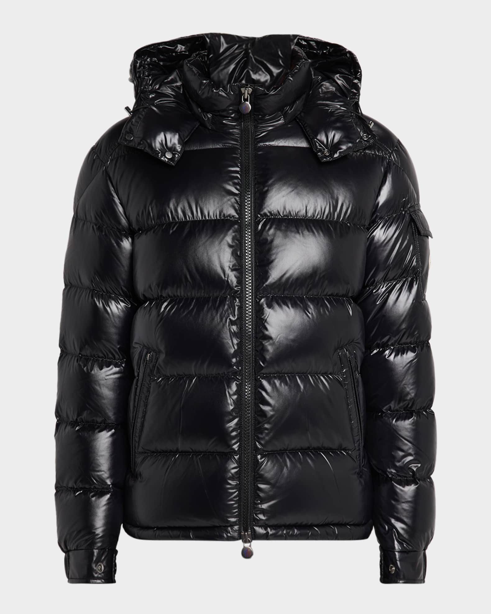ジャケット・アウター Moncler Montbeliard size 0 Maya Moncler Montbeliard size 0 Maya Black Moncler Maya Hooded Short