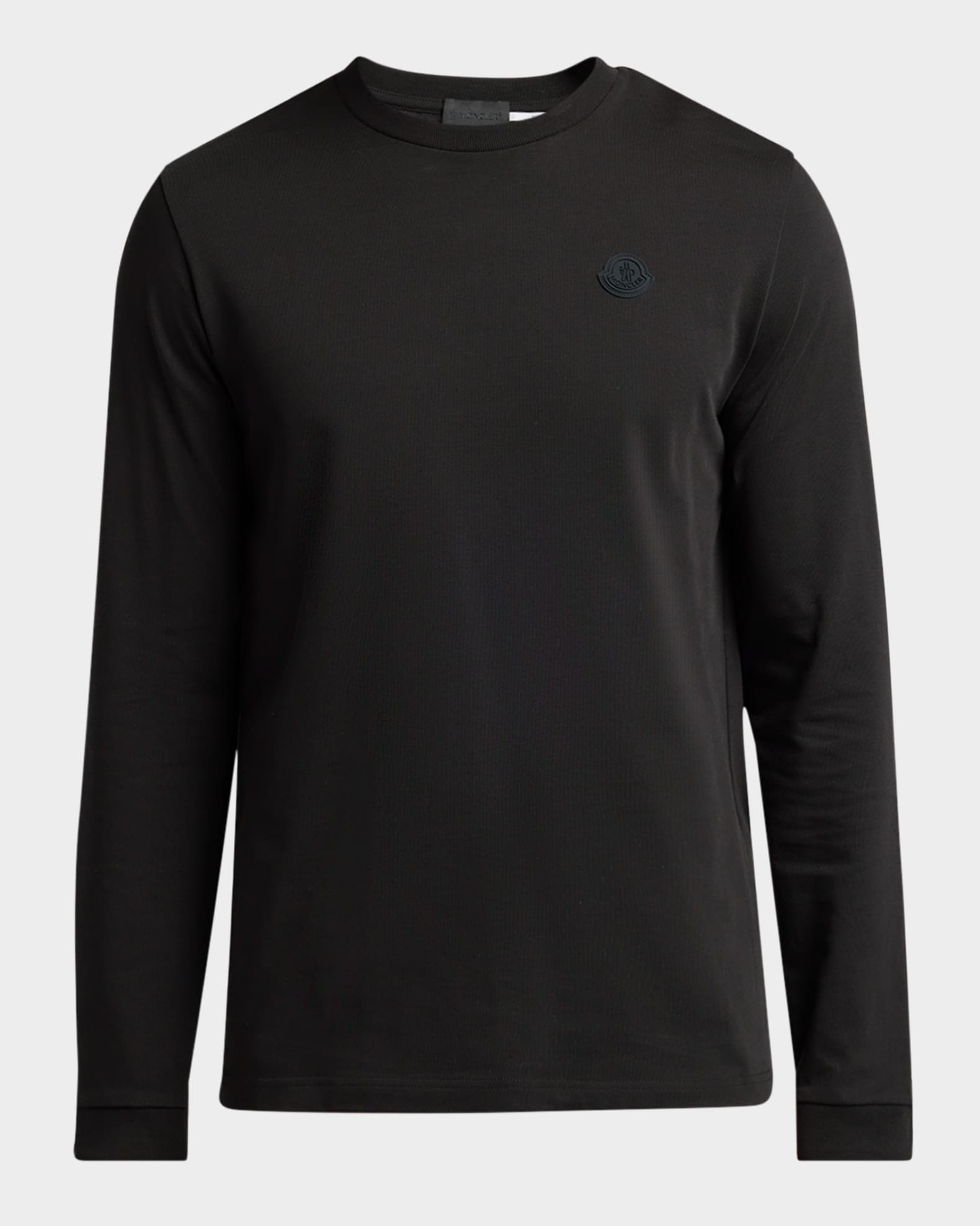 Men's Cotton Graffiti Logo Long-Sleeve T-Shirt 0