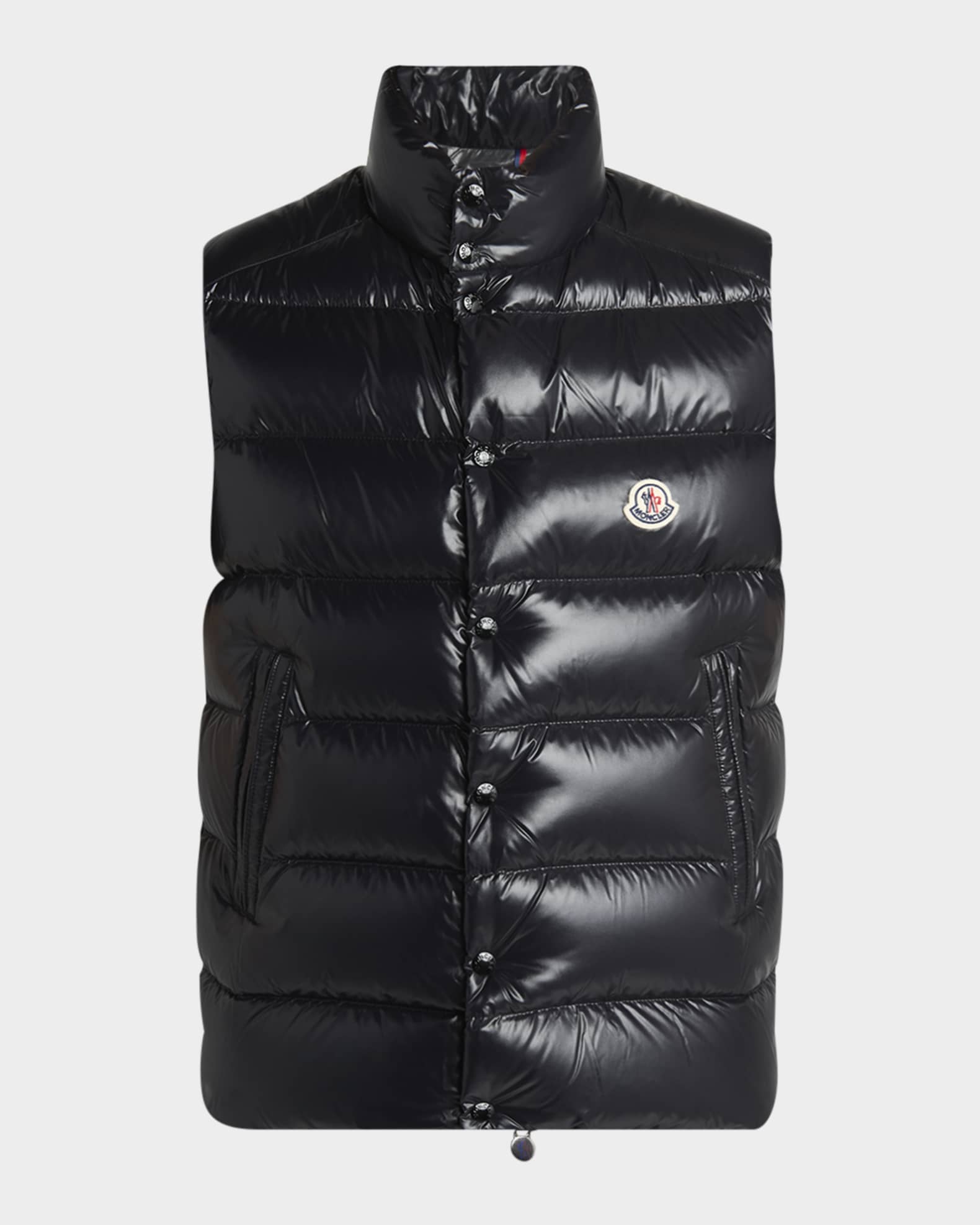 Moncler Men's Tibb Nylon Down Puffer Vest | Neiman Marcus