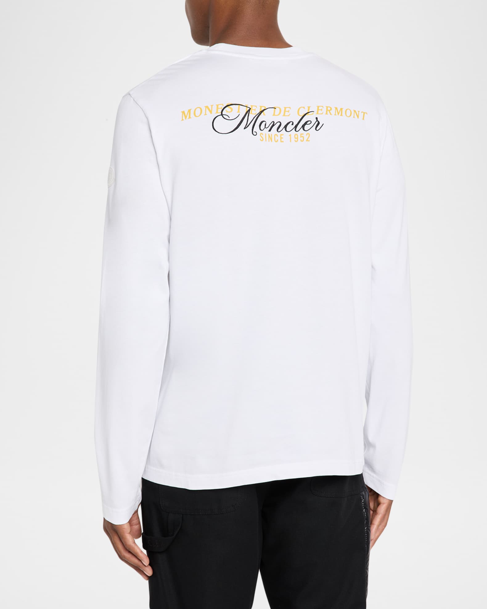 Moncler Men's Heavyweight Long Sleeve T-Shirt | Neiman Marcus