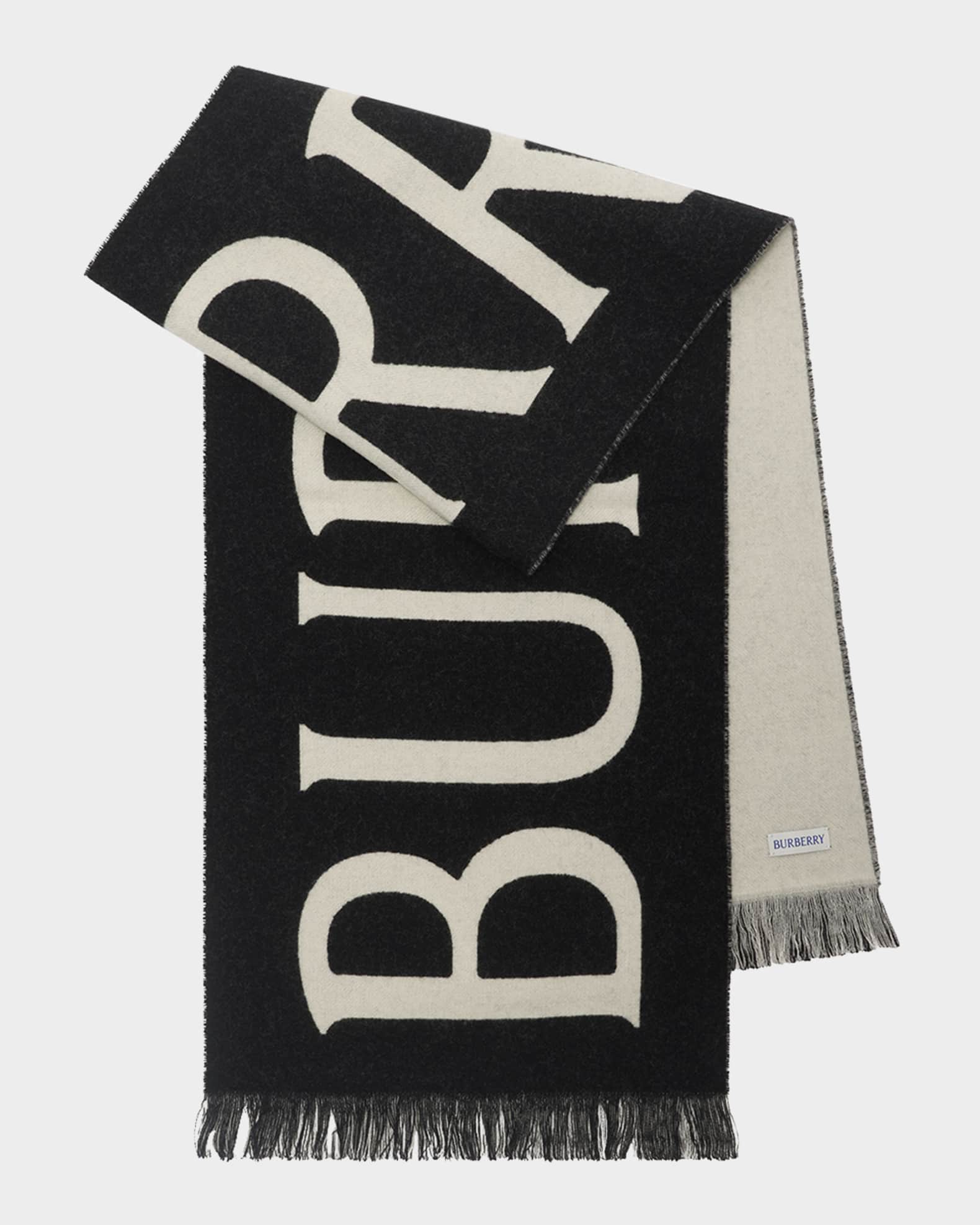 【BURBERRY】MU B SHIELD GRAPHIC SCARF Burberry releases the B shield scarf featuring Brewed