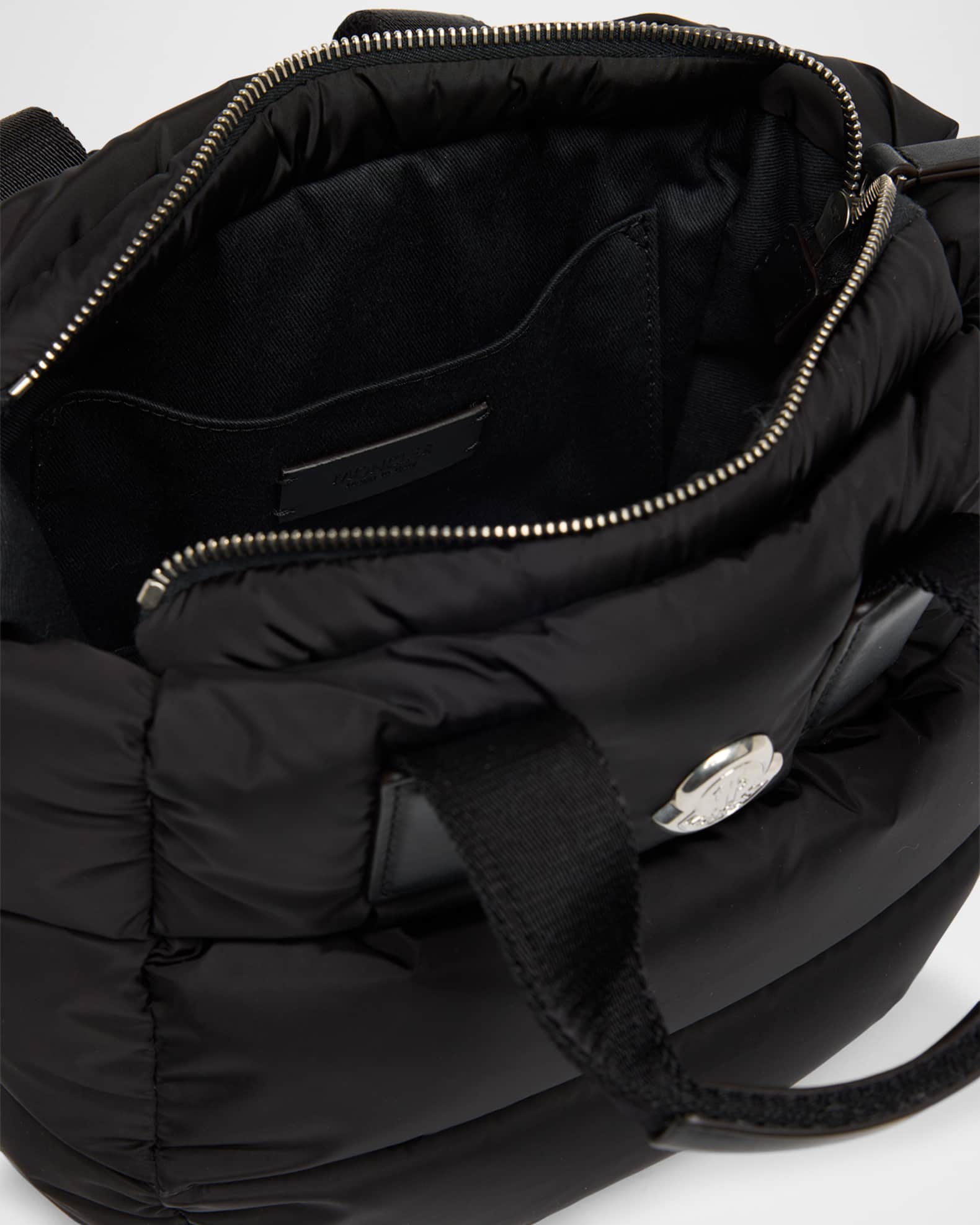 【MONCLER】CARADOC MINI TOTE BAG Moncler Caradoc Micro Tote Bag | Neiman Marcus