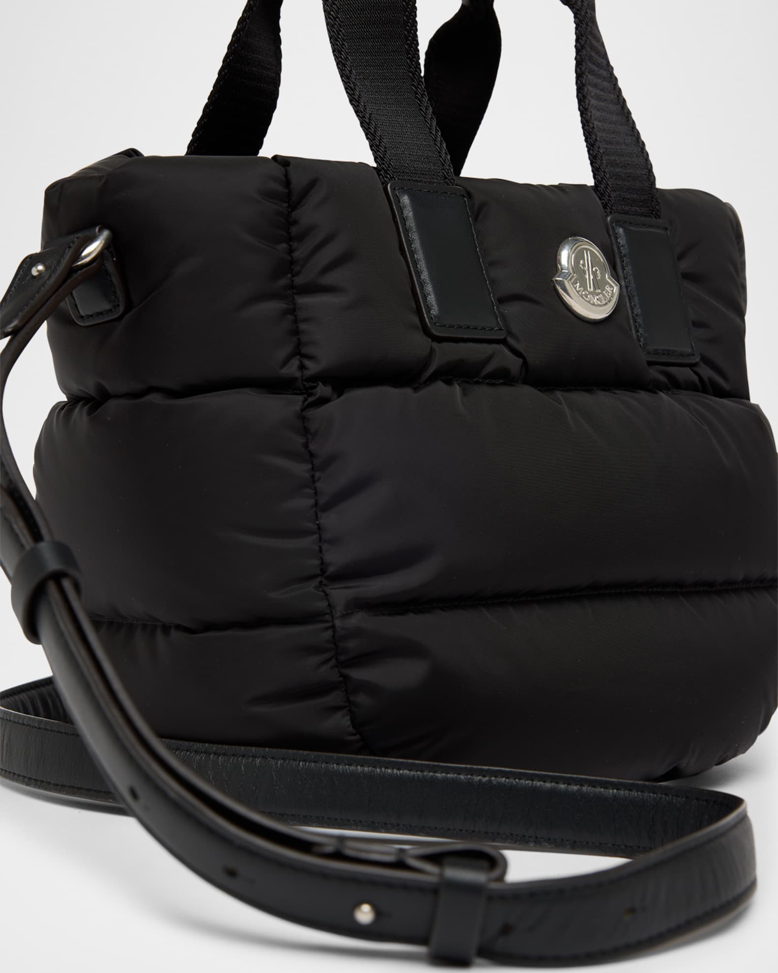 トートバッグ MONCLER WATERPROOF MINI CARADOC TOTE BAG Moncler Caradoc Water-Repellent Mini Tote Bag | Neiman Marcus