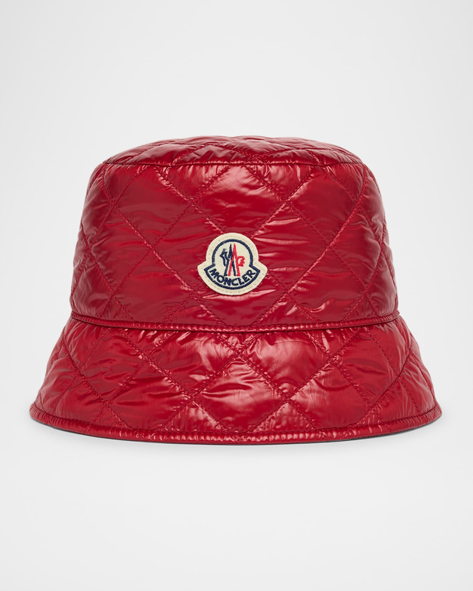 ハット MONCLER LOGO NYLON BUCKET HAT Black Nylon Bucket Hat - Moncler - Men | WE IN STYLE