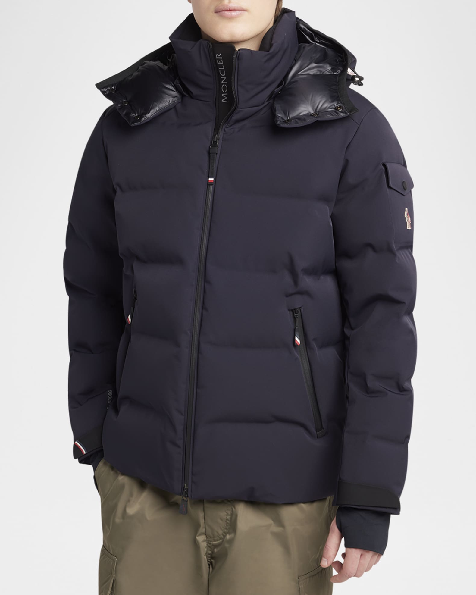 Moncler Grenoble Men's Stretch Nylon Montgetech Puffer