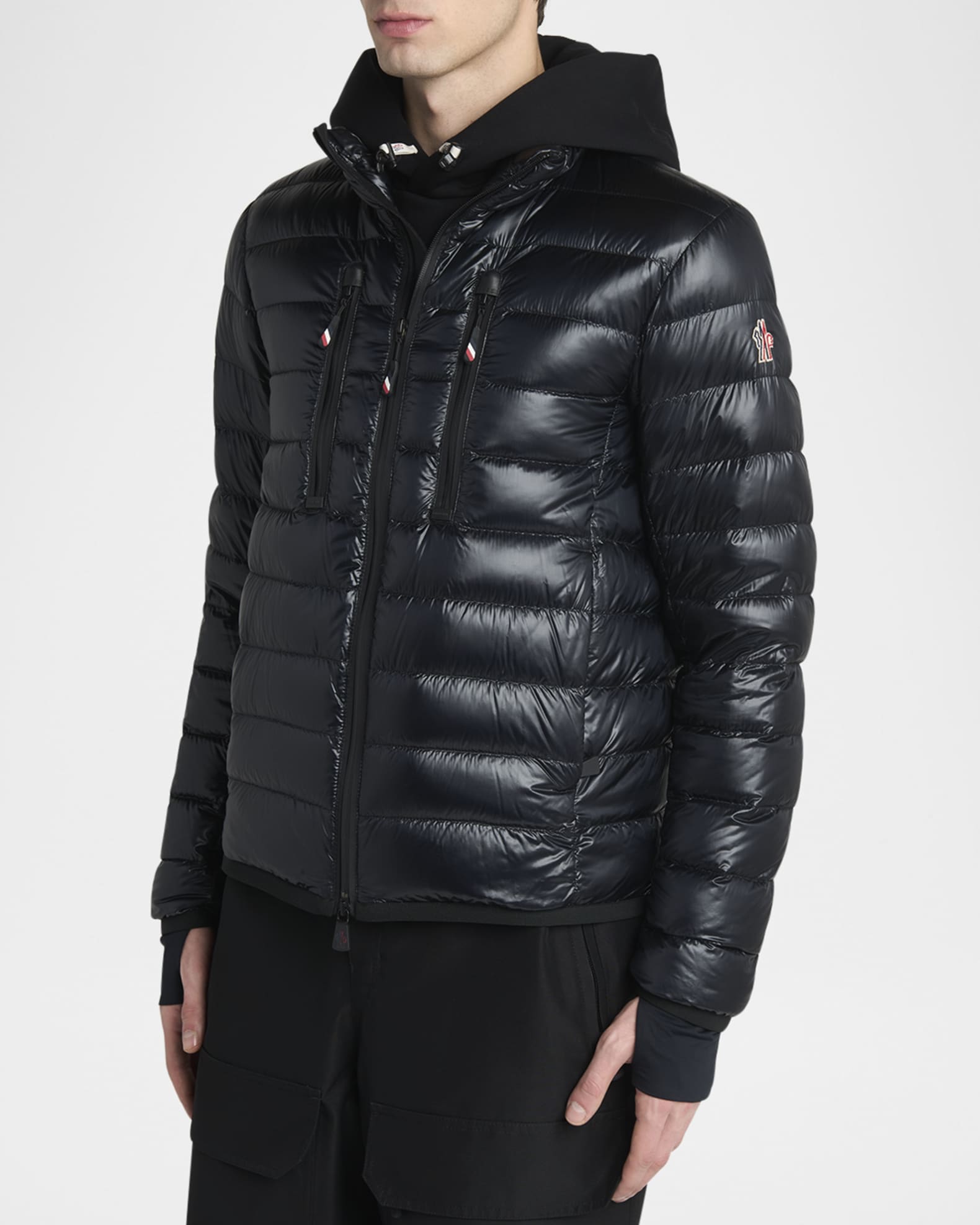 Moncler Grenoble Men's Glossy Hers Jacket | Neiman Marcus