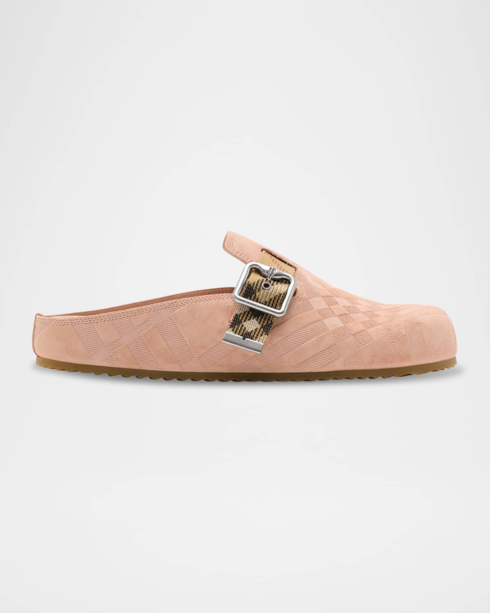 Urchin Calf Suede Slide Clogs 0