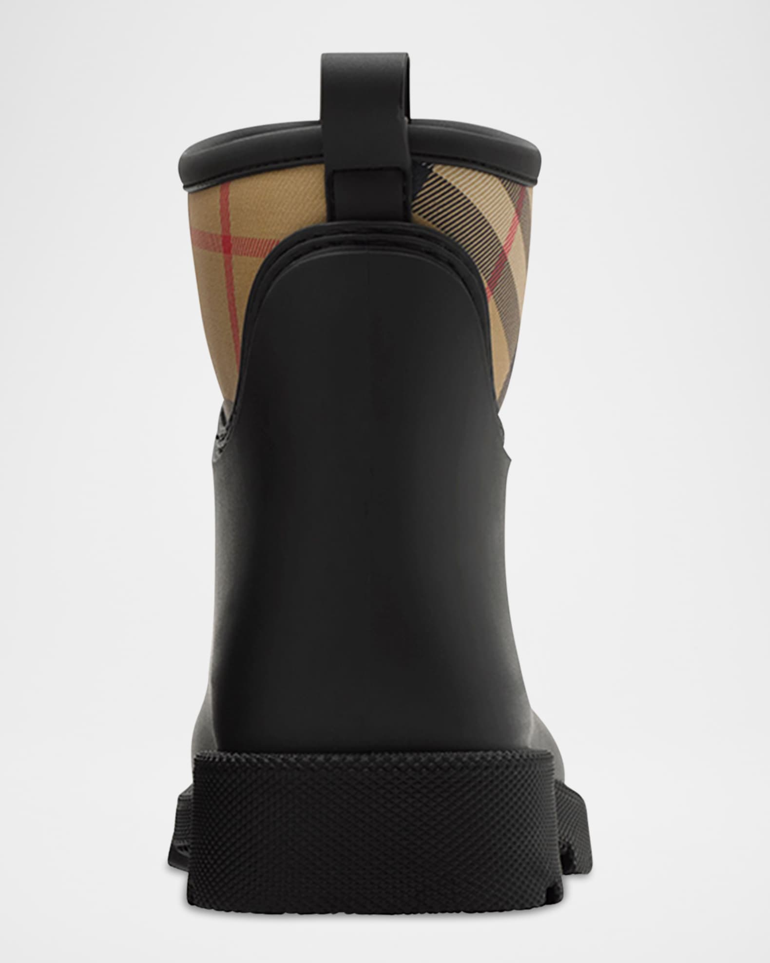 Burberry Marsh Stamped Rubber Booties | Neiman Marcus