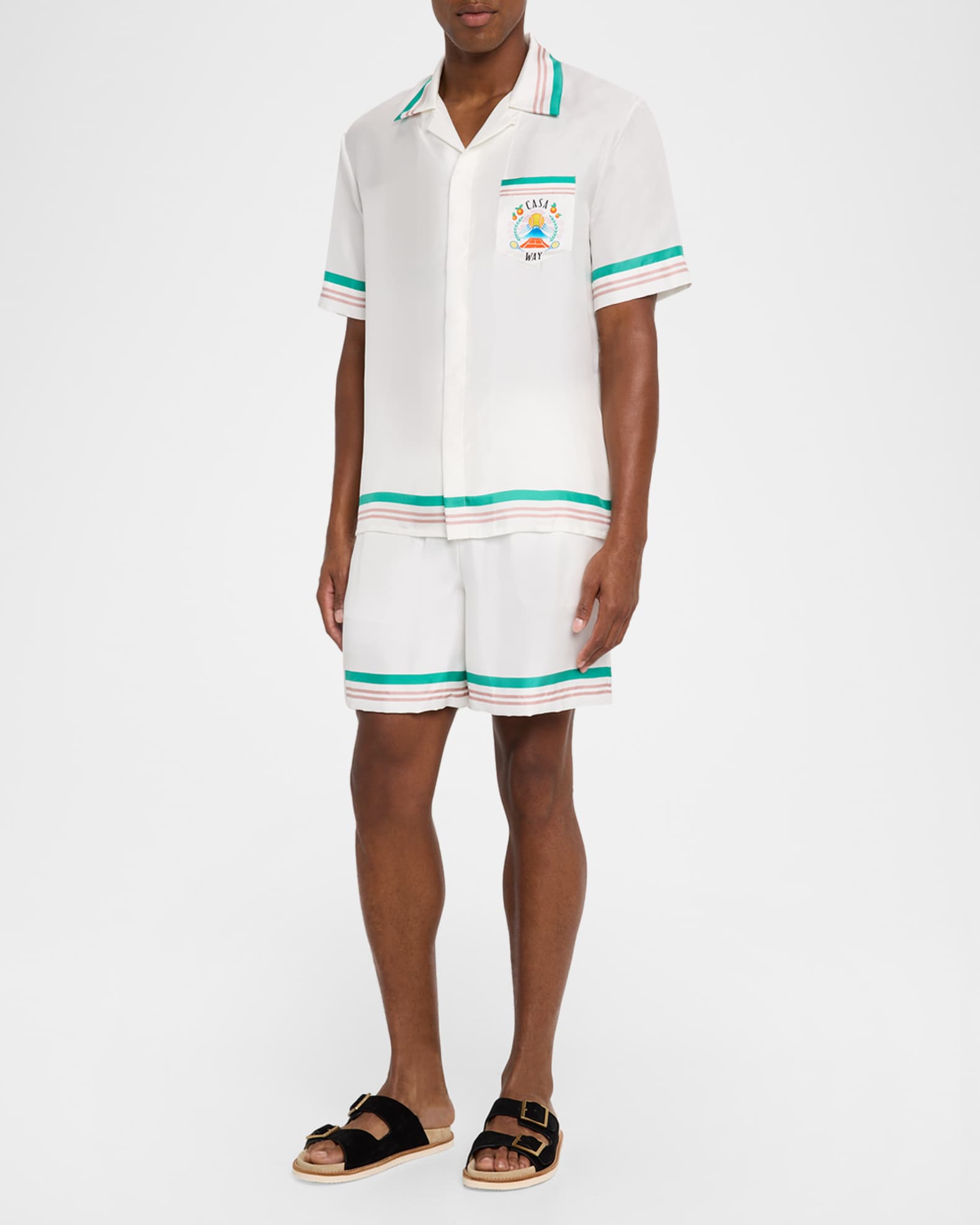 Men's Silk Casa Way Short-Sleeve Shirt 1
