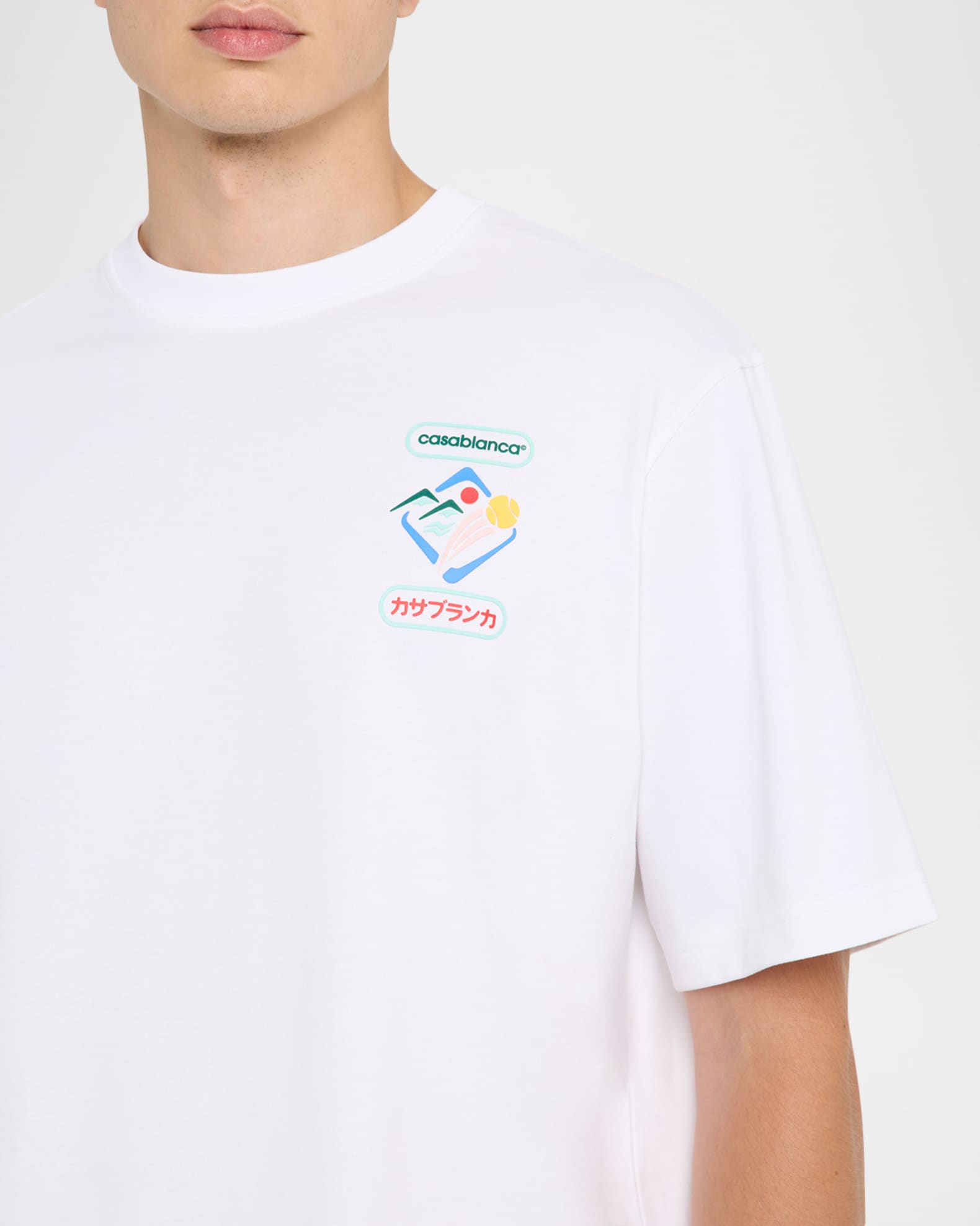 CASABLANCA Men's Montagne Sportif Oversized T-Shirt | Neiman
