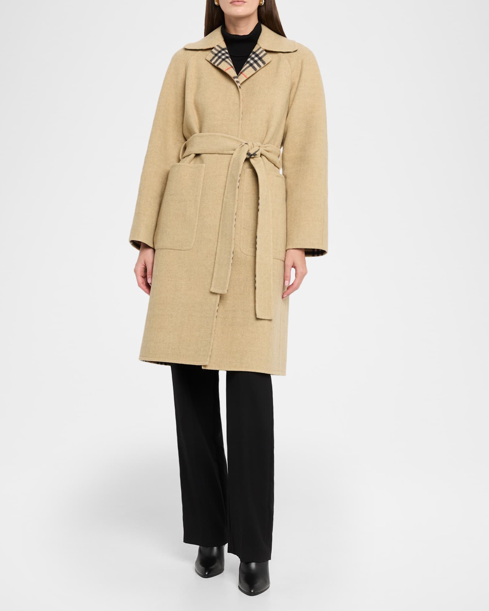 Burberry Tunbridge Wrap Coat | Neiman Marcus