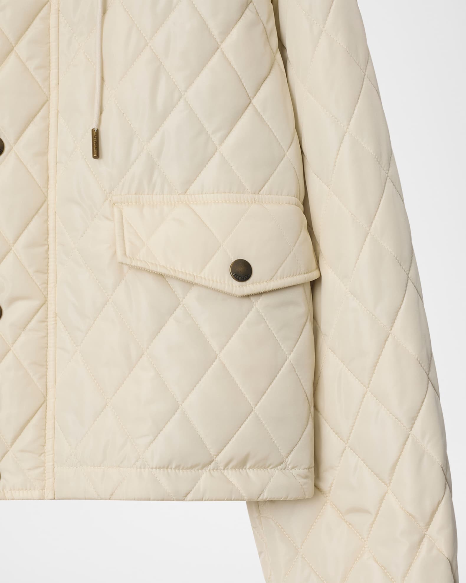 Burberry Pembroke Quilted Hooded Parka | Neiman Marcus