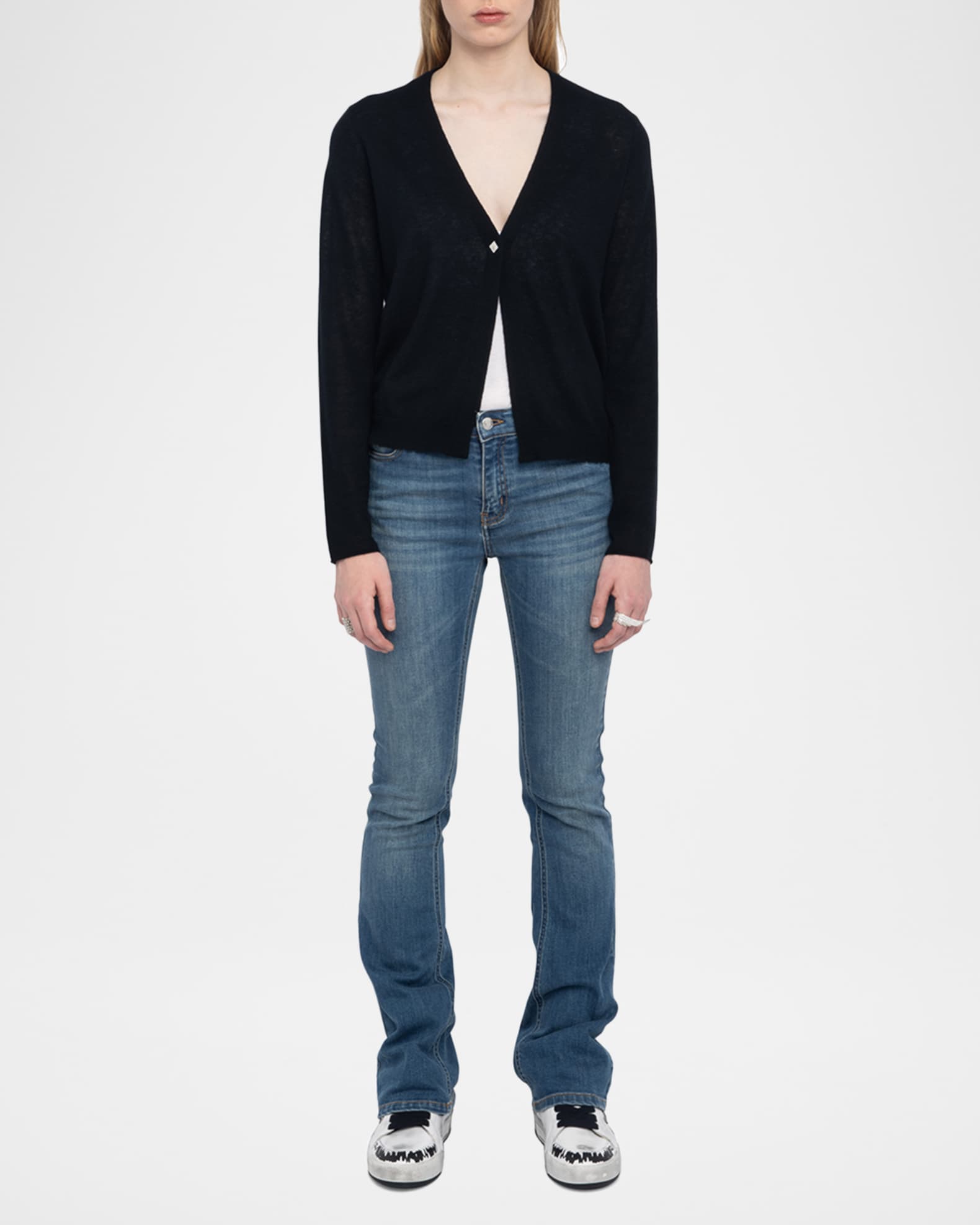 Manylla Cashmere Cardigan 1