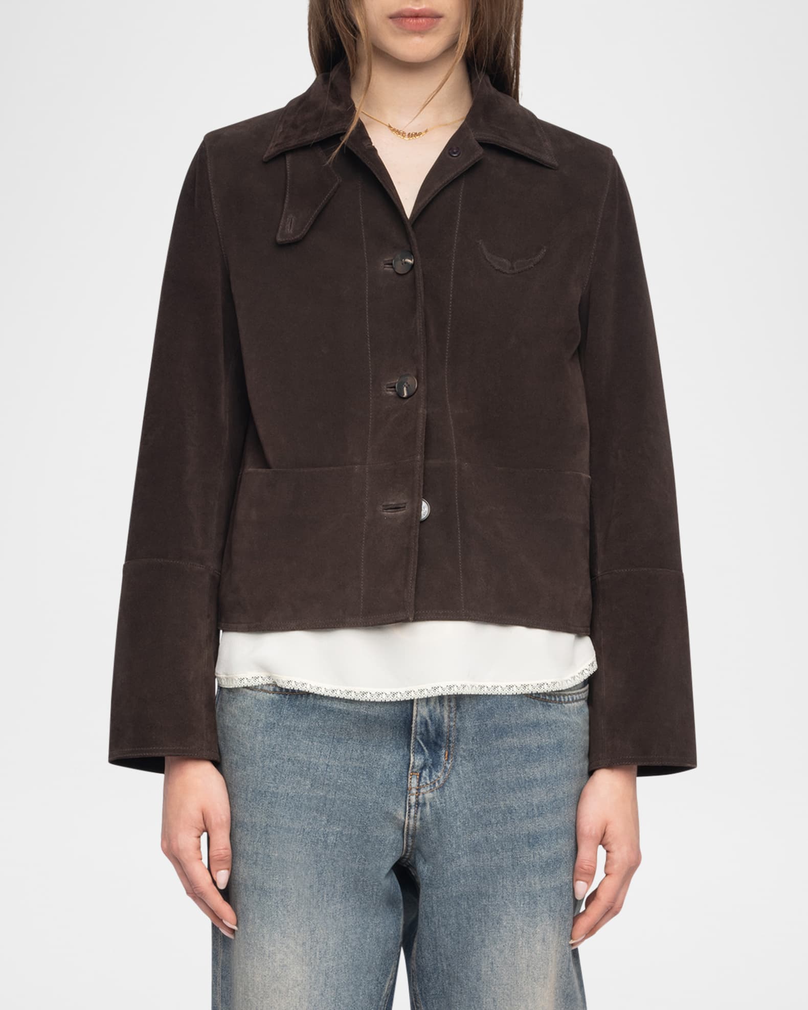 Lessa Suede Jacket