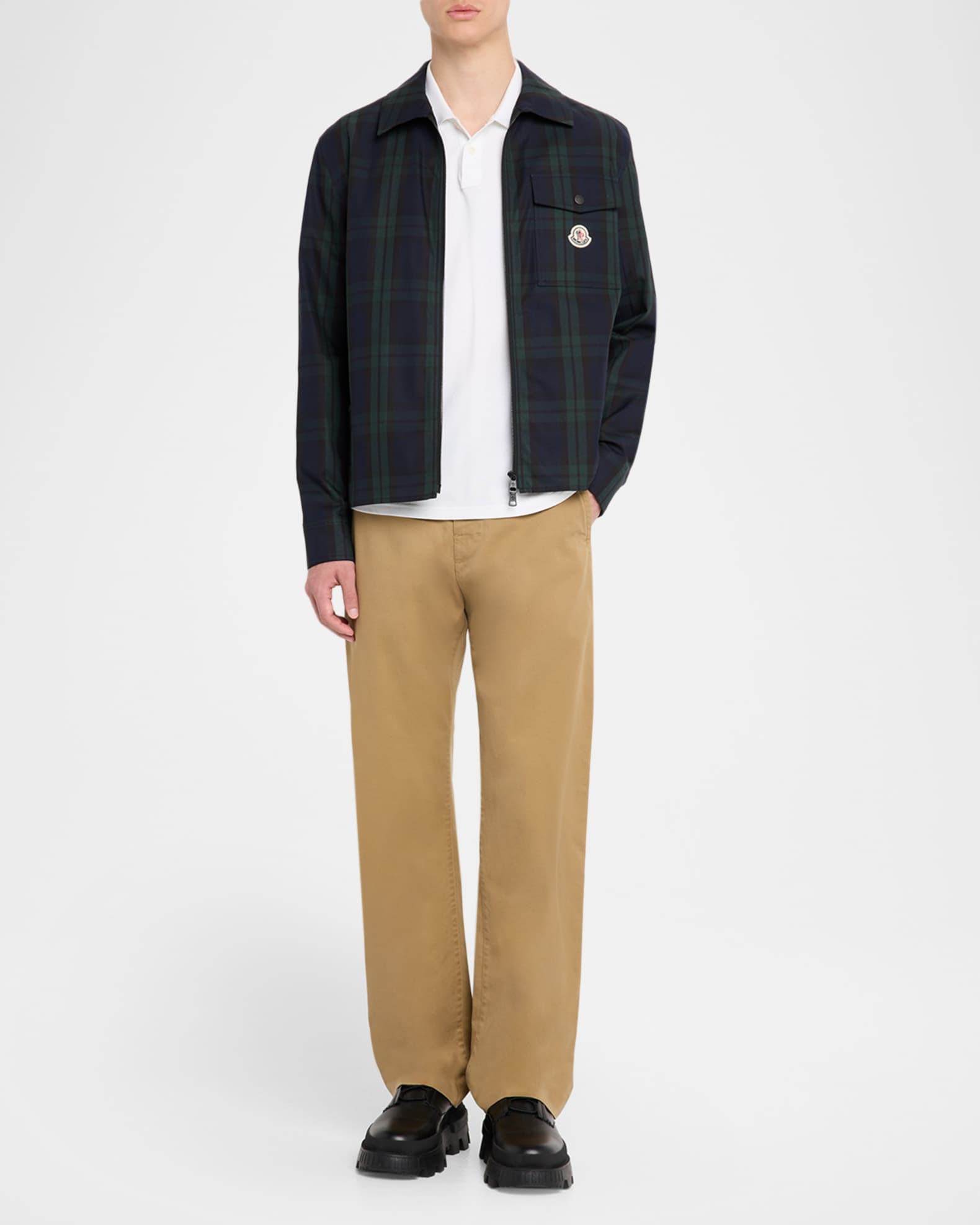 Men's Archive Tan Stretch Jogger Trousers 1