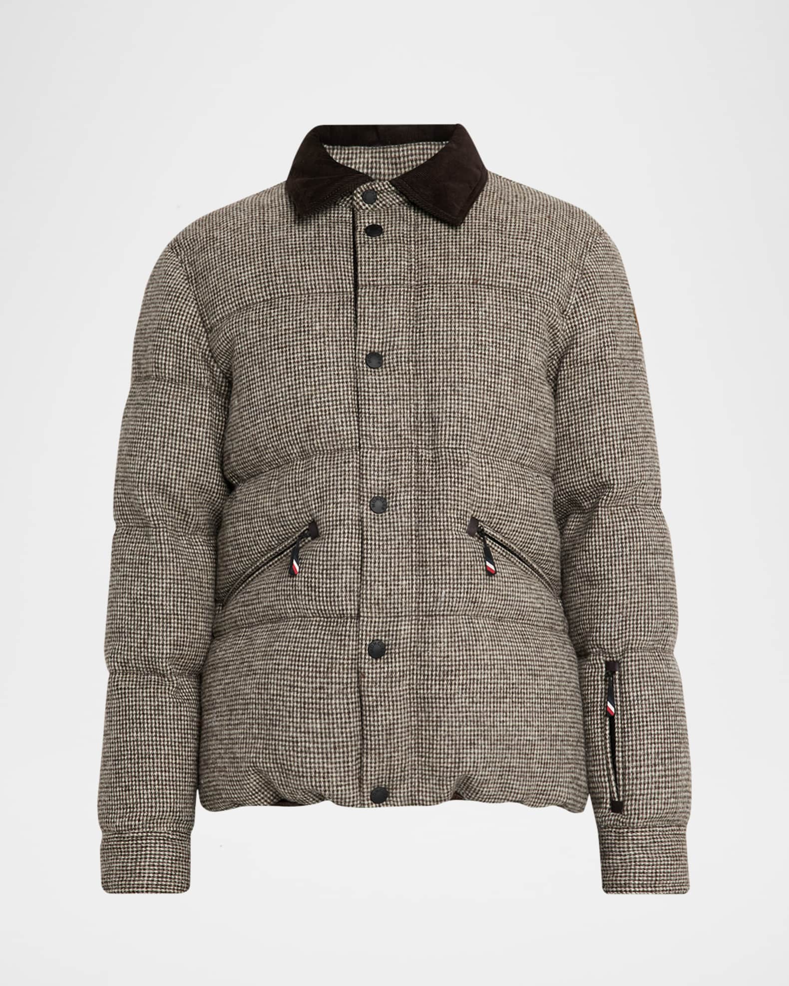 Moncler Grenoble Men's Elgon Wool Down Ski Jacket | Neiman Marcus