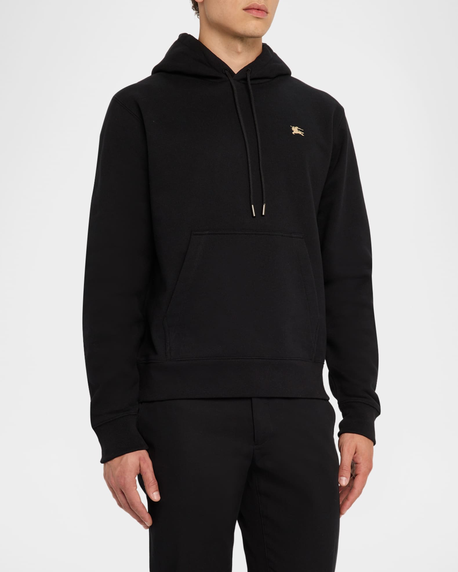 国内発送/送料関税込【Burberry】 Knight Stamp cotton hoodie Knight Stamp Cotton Hoodie in Flax beige - Men | Burberry