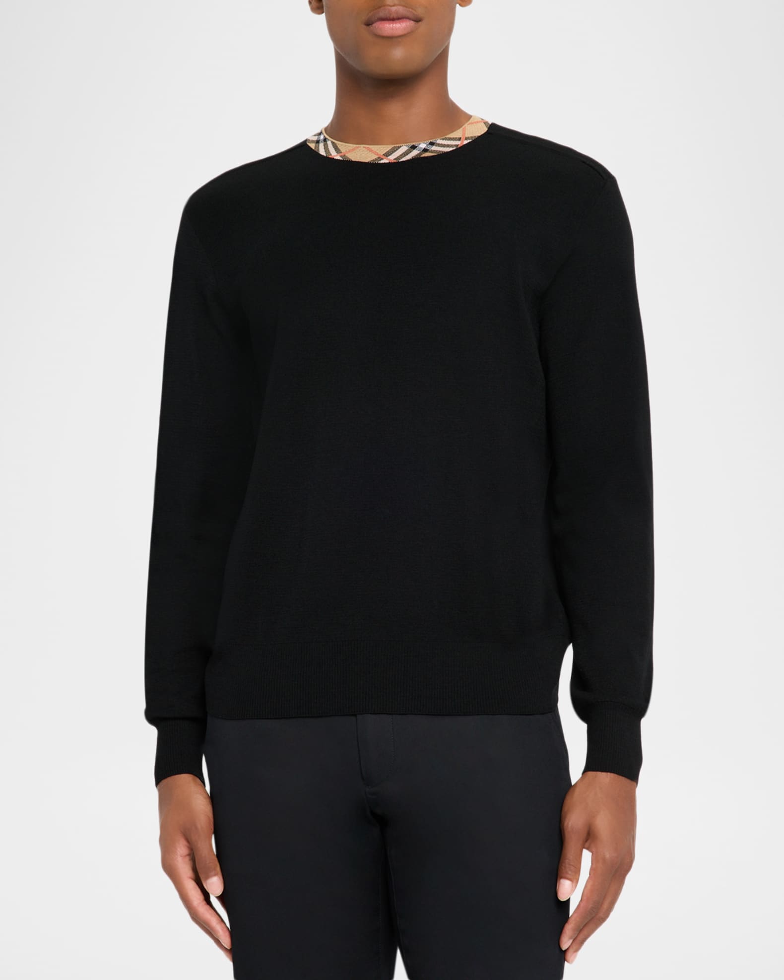 BURBERRY ブラック ノースリーブ セーター Burberry Zadine Ribbed-Knit Off-Shoulder Top, Size Small 8063363