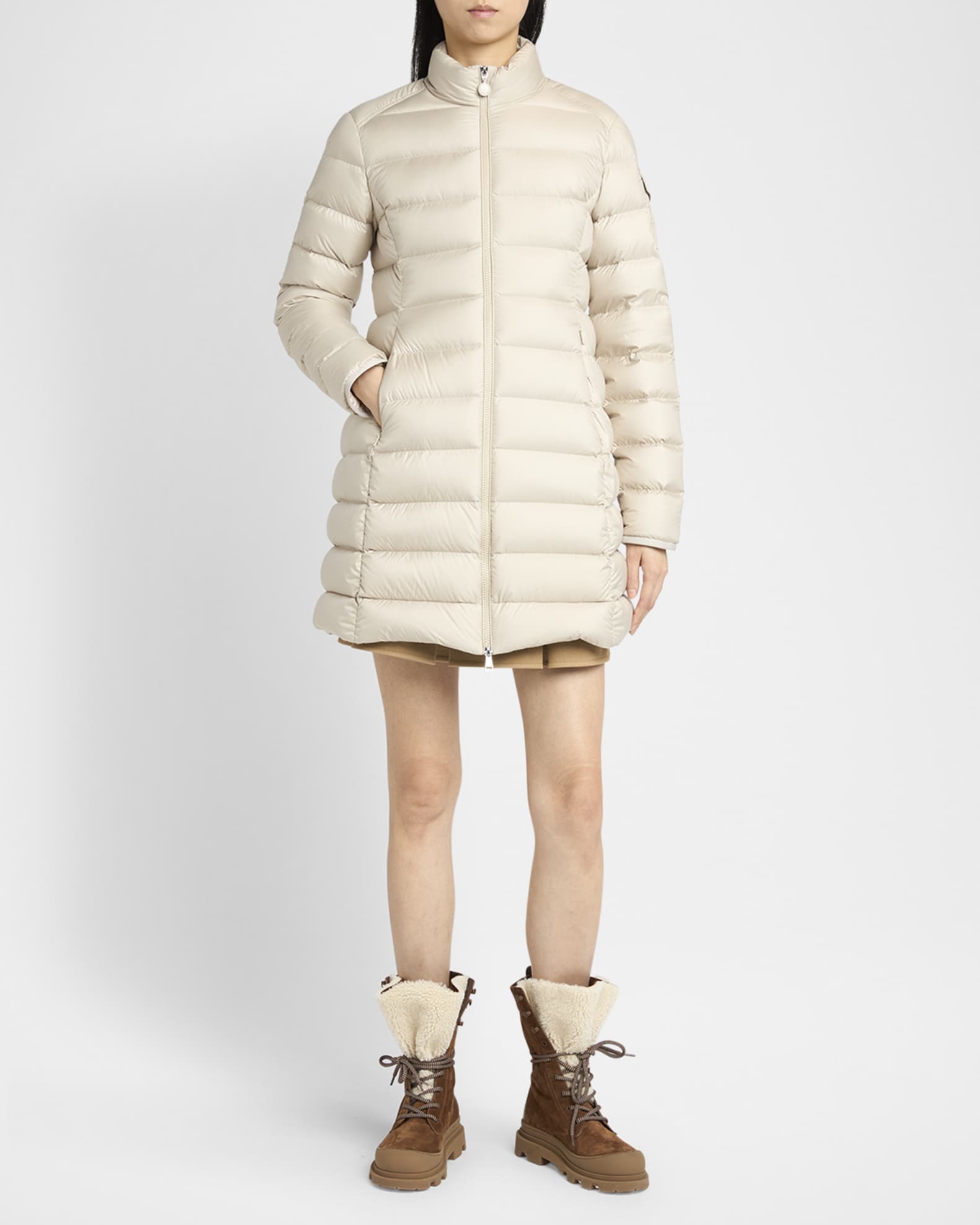 Igesse Long Down Puffer Coat 1