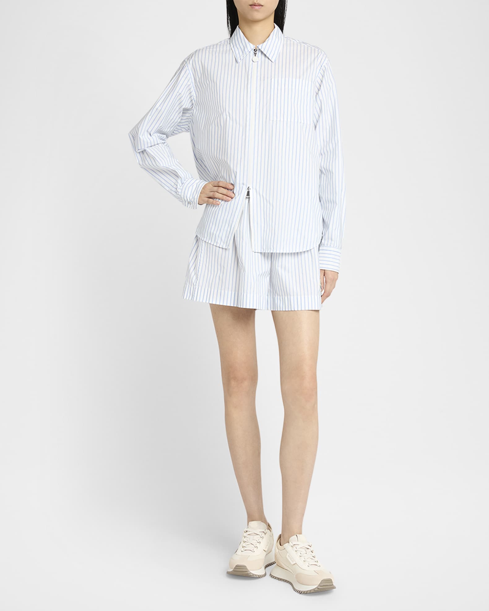 Stripe Pull-On Boxer Shorts 1