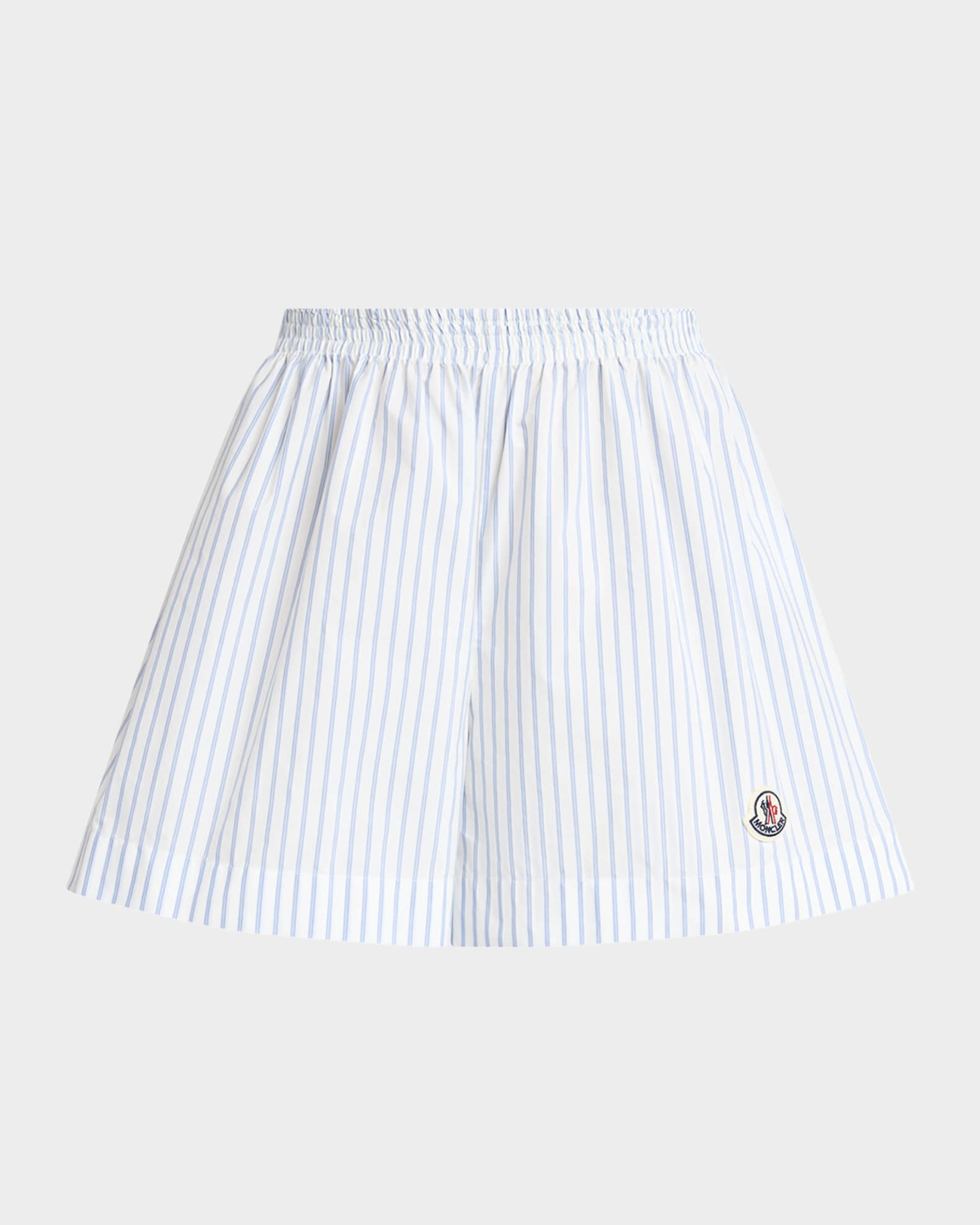 Stripe Pull-On Boxer Shorts 0