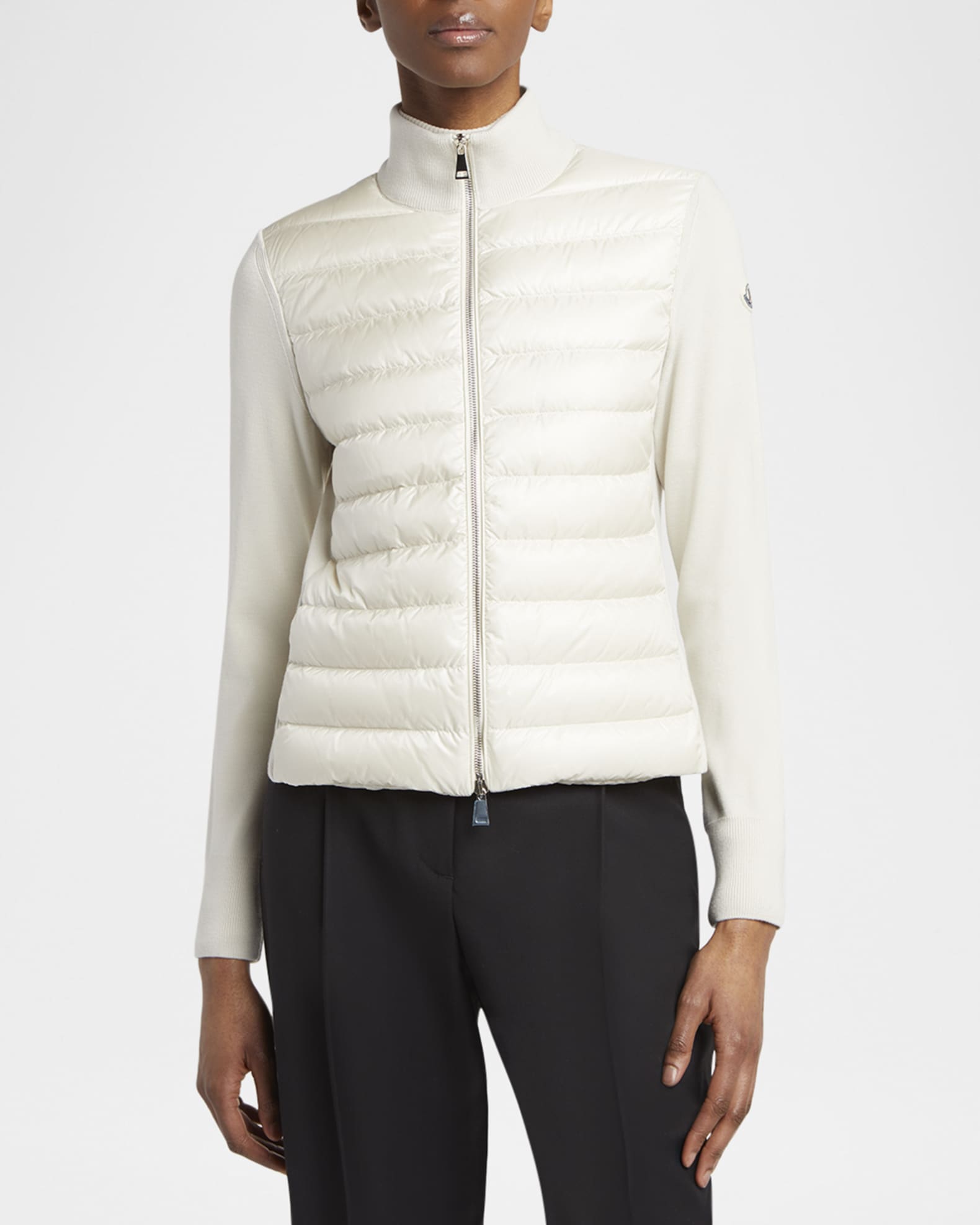 ジャケット MONCLER JACKET CARDIGAN Moncler Combo Down Short Cardigan | Neiman Marcus