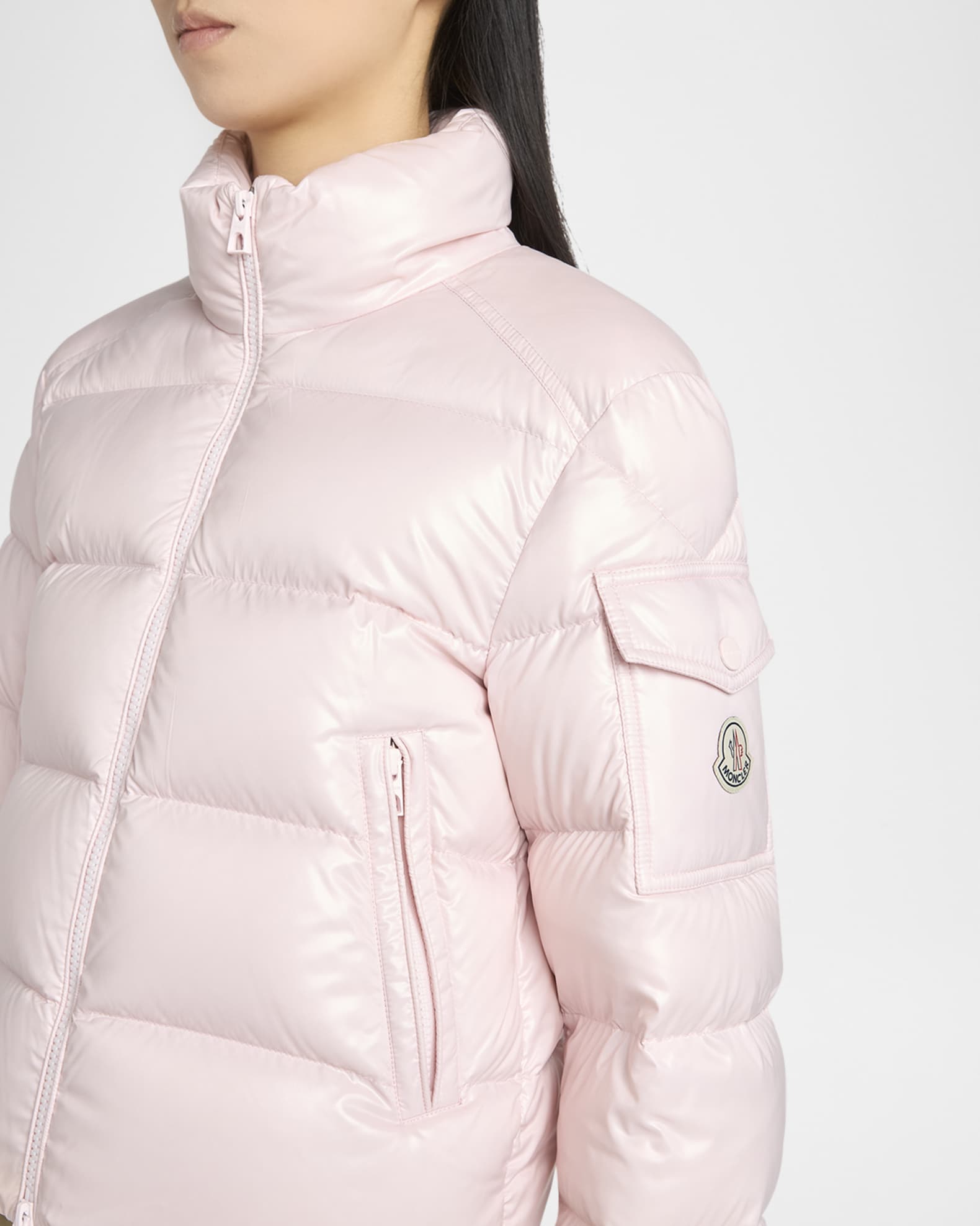 アウターその他 MONCLER Petra puffer jacket Moncler Petra Short Down Puffer Jacket | Neiman Marcus