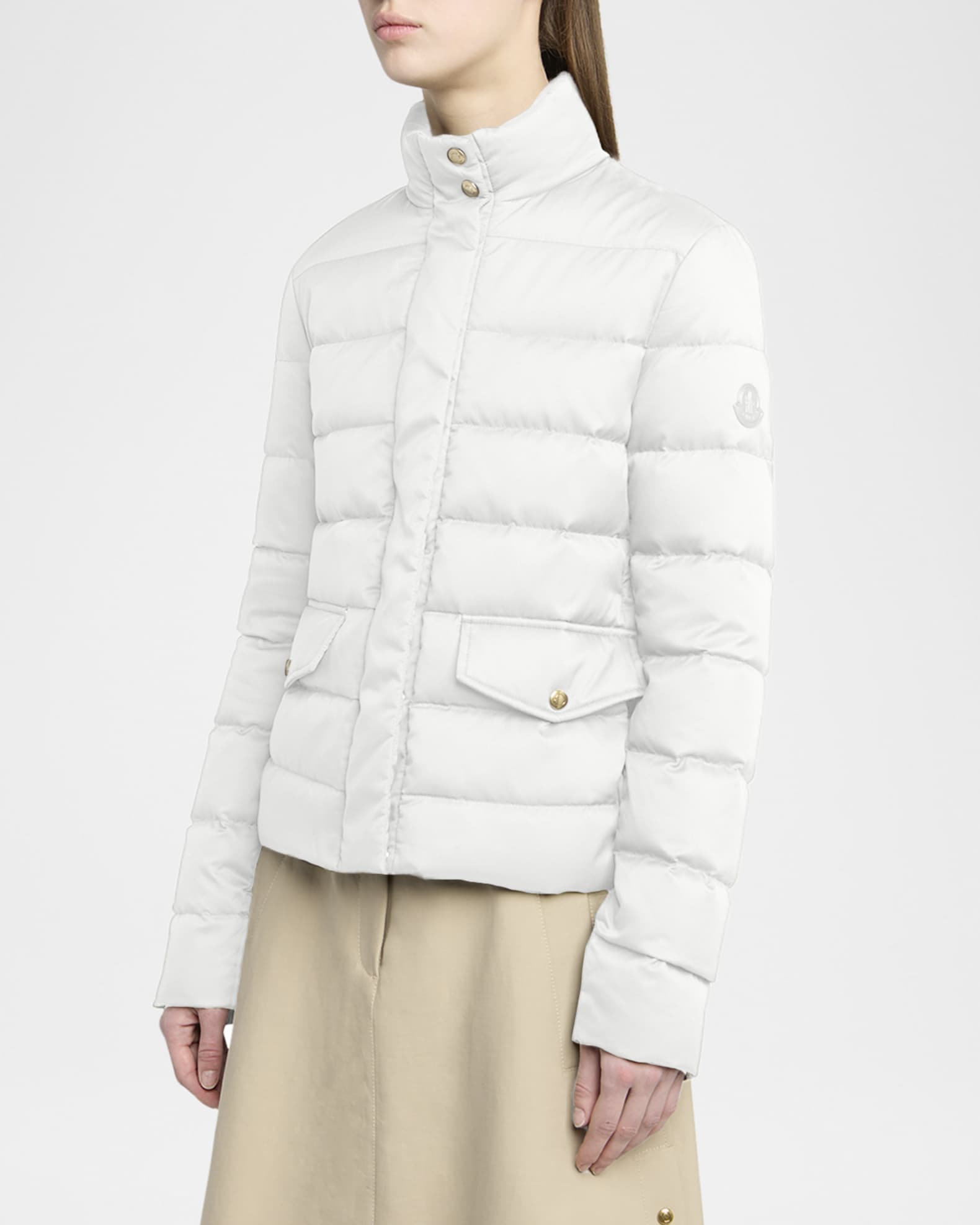 VIP☆関税・送料込み【MONCLER】Bessettes ショートダウン Moncler Bessettes Short Down Puffer Jacket | Neiman Marcus