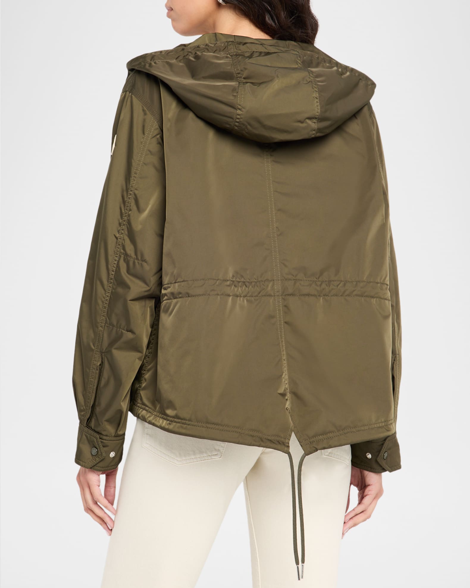 MONCLER モンクレール Noizay パーカー ジャケット ロゴ Moncler Noizay Short Parka Jacket | Neiman Marcus