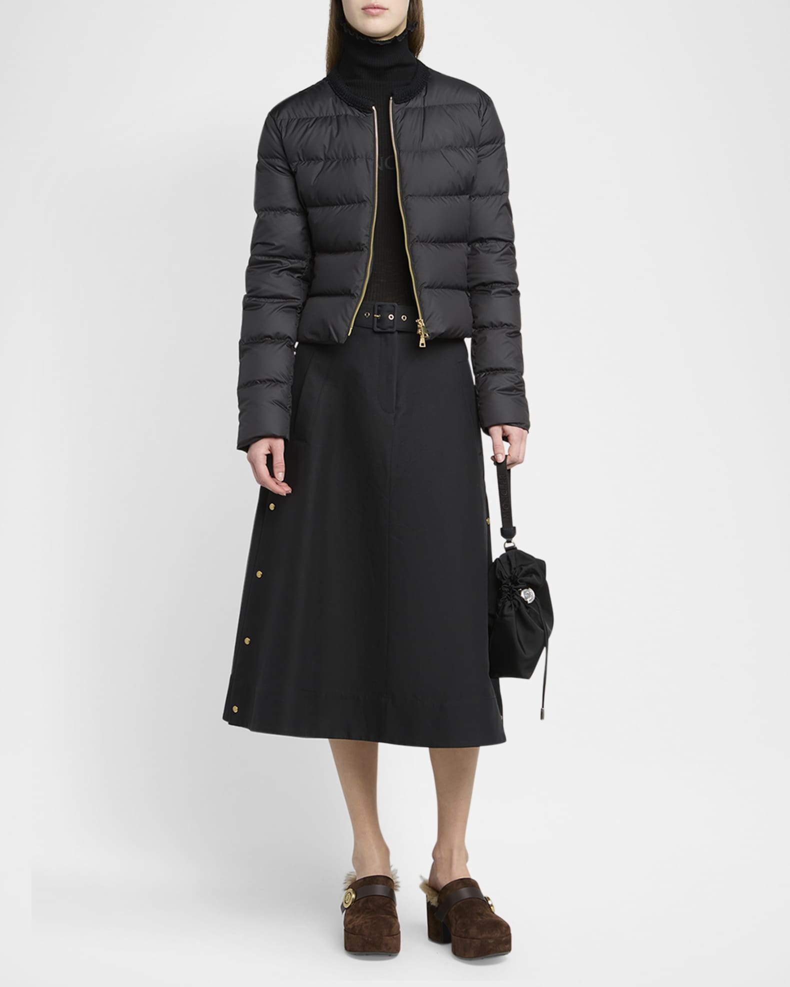 【関税＆送料込み】Moncler Mauzun Puffer Jacket Navy Blue Mauzun Short Down Jacket - Short Down Jackets for