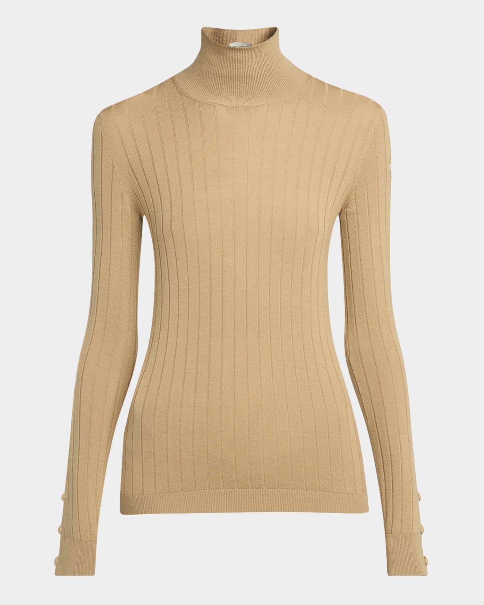 Wool-Cashmere Turtleneck Sweater 0