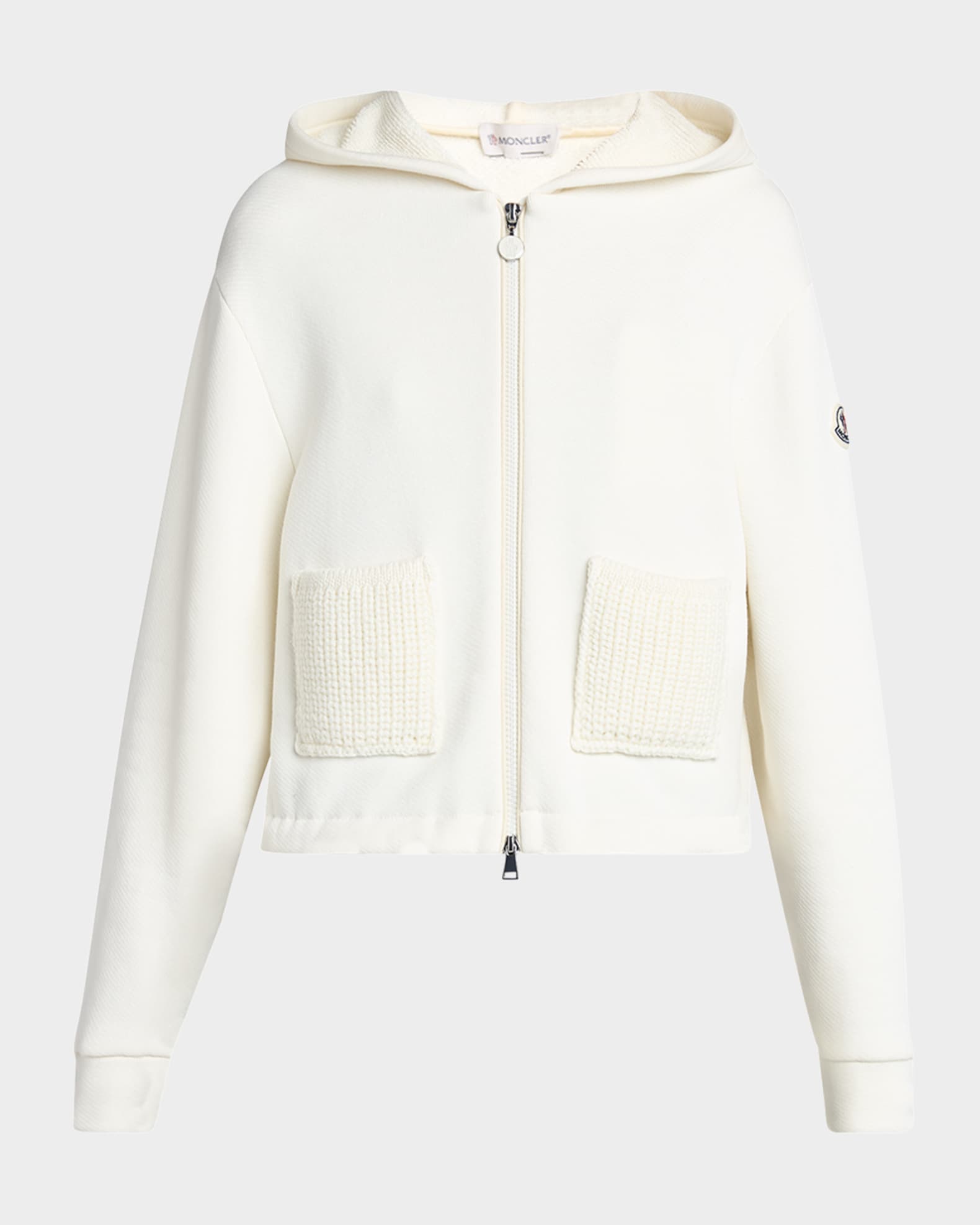 Moncler Men's Padded Zip-Up Knit Cardigan - Bergdorf Goodman