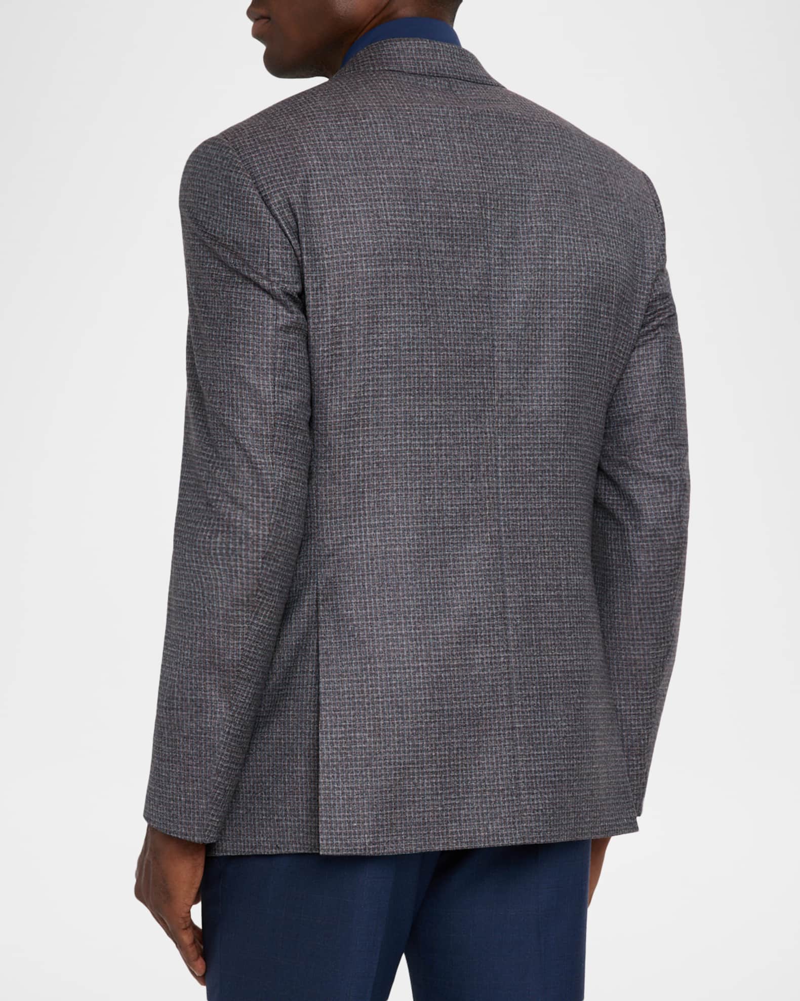 Giorgio Armani Men's Check-Textured G Line Sport Coat | Neiman Marcus