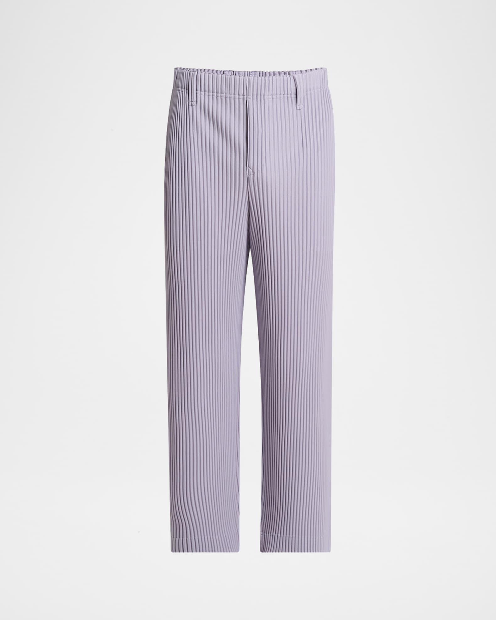 Men's Tailored Pleats Straight-Leg Pants 0