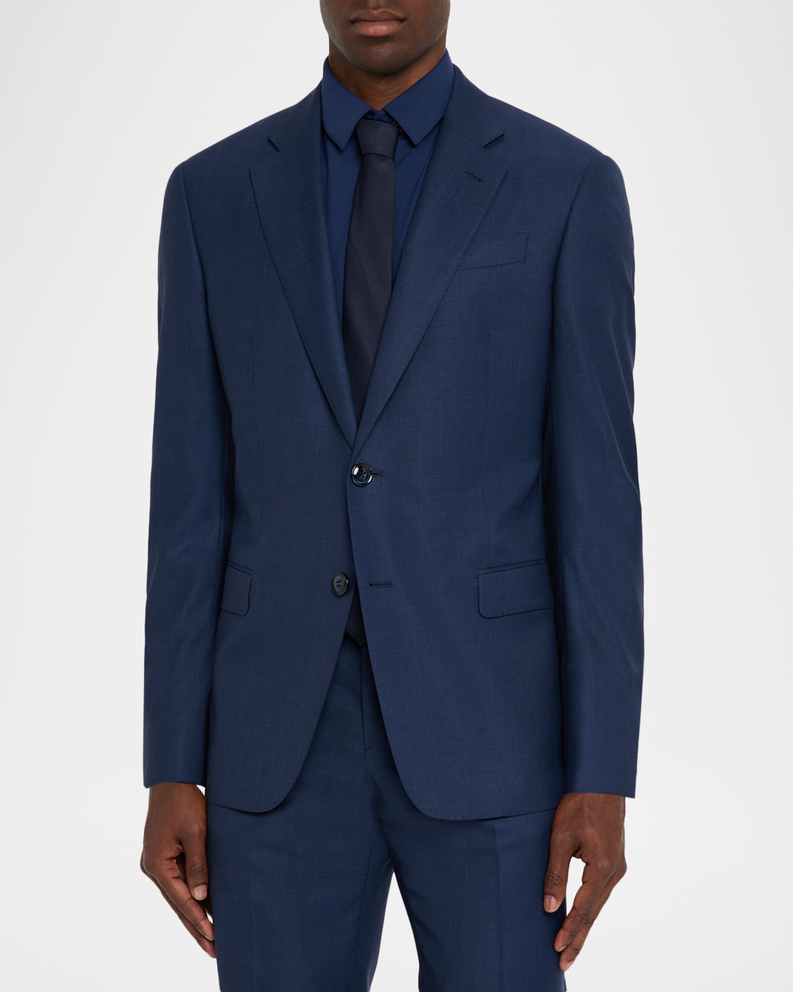 Giorgio Armani Men's Windowpane G Line Two-Piece Suit | Neiman Marcus