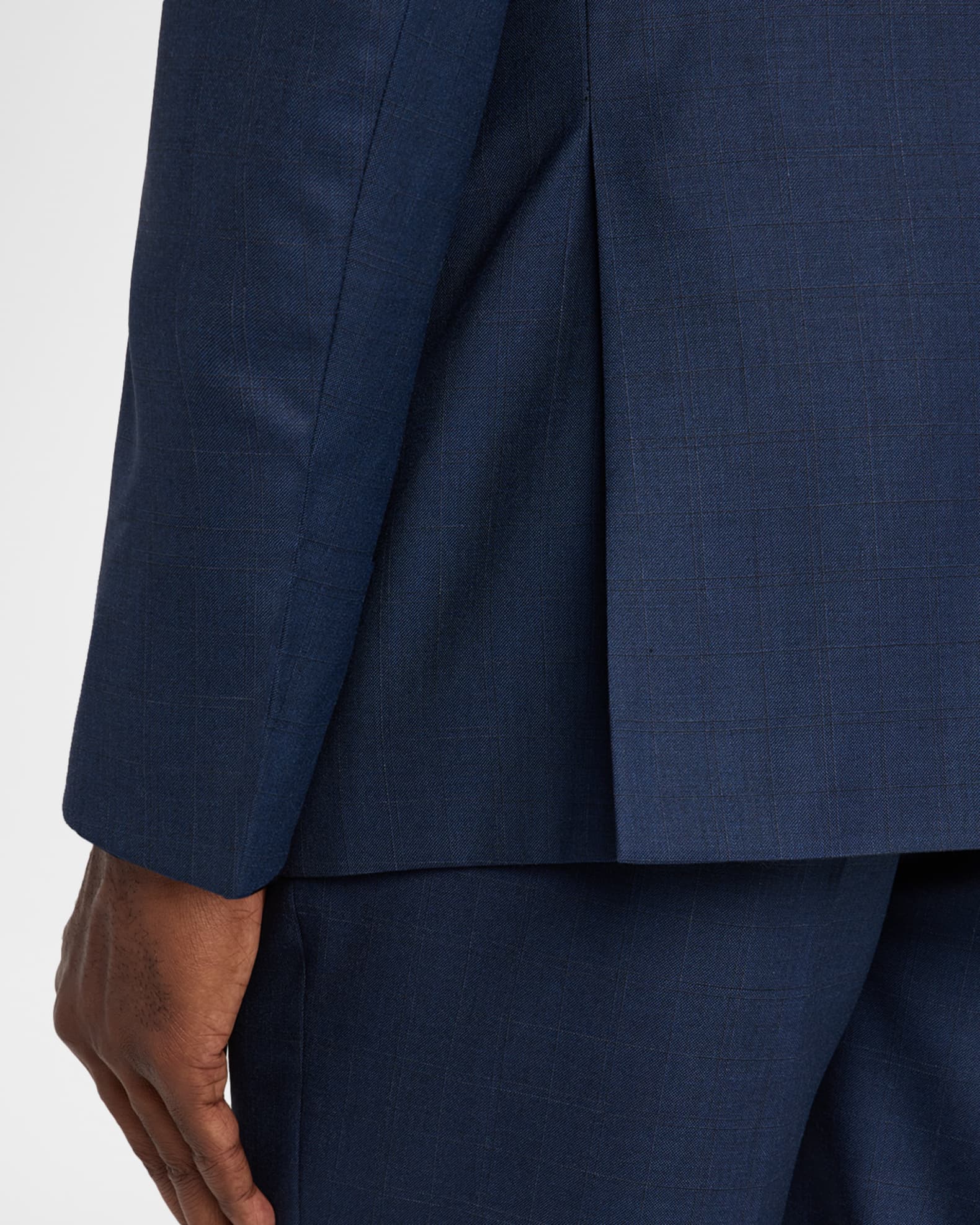Giorgio Armani Men's Windowpane G Line Two-Piece Suit | Neiman Marcus