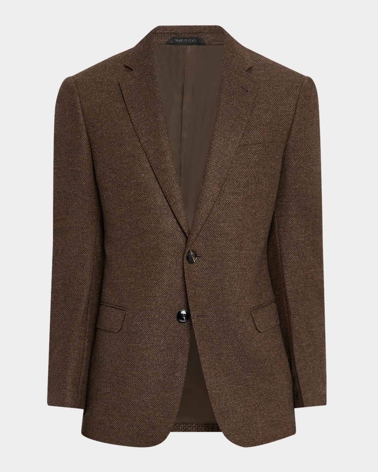 Men's Textured Wool and Cashmere G Line Sport Coat 0
