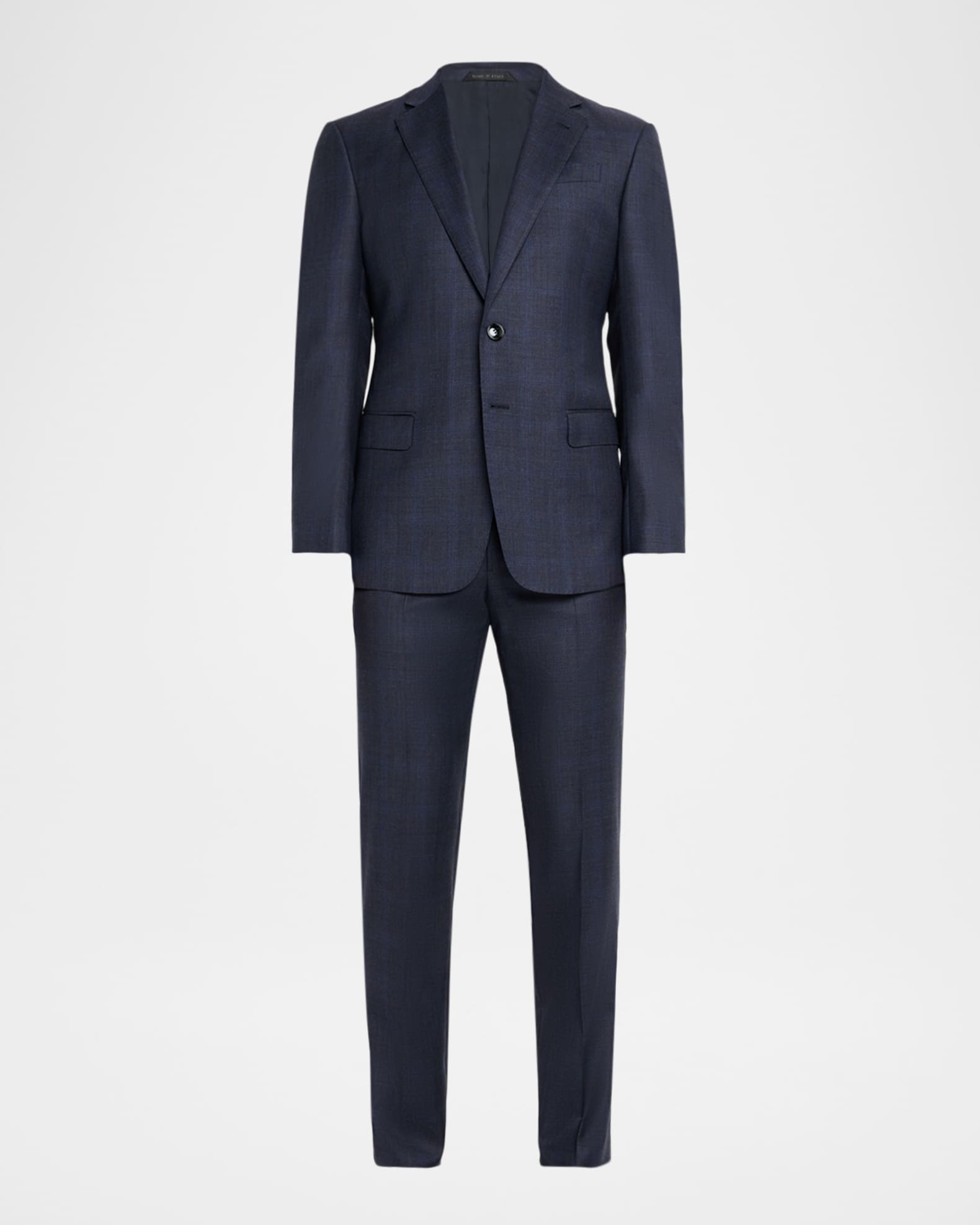 Giorgio Armani Men's Subtle Windowpane Two-Piece Suit | Neiman Marcus