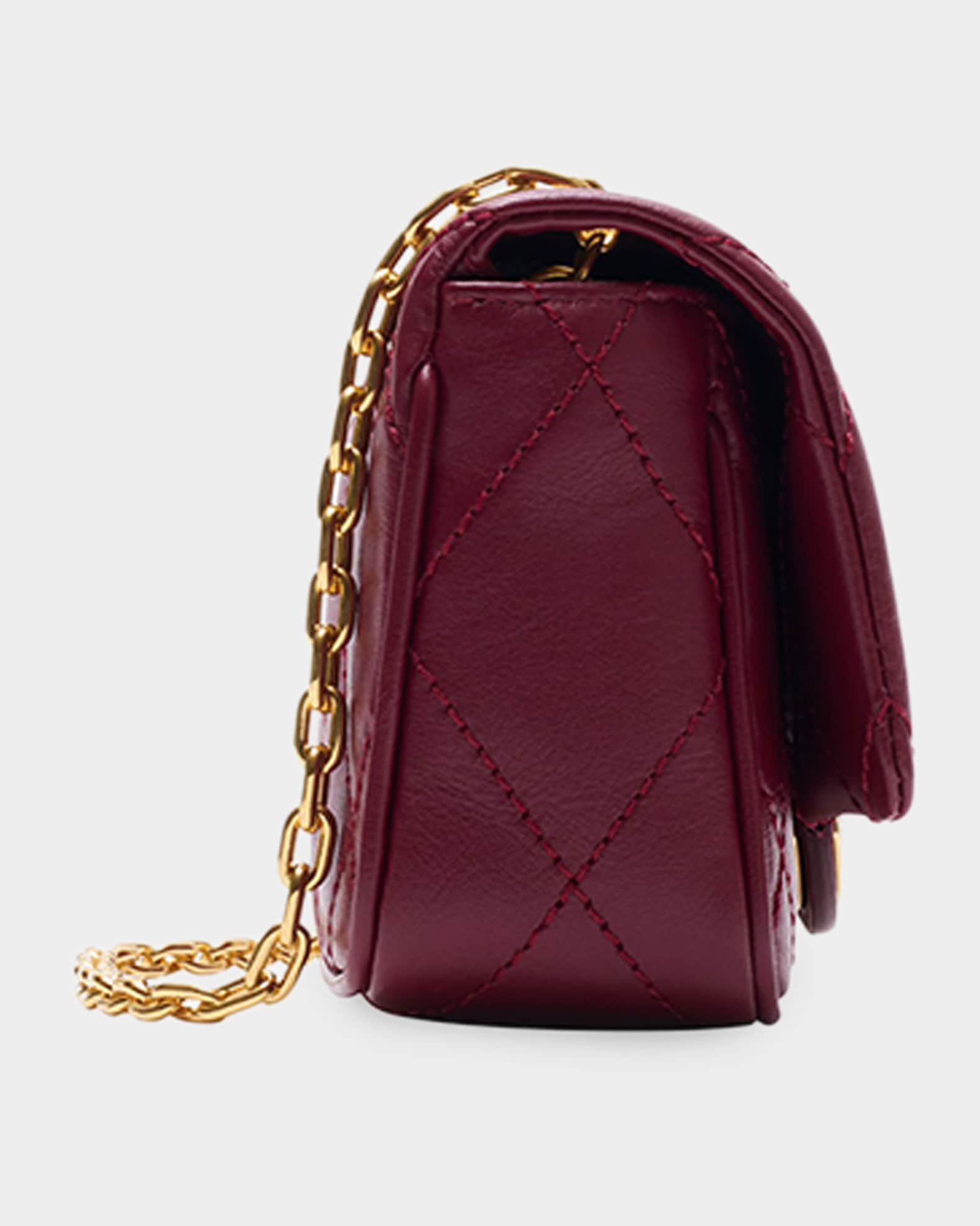 Burberry Strand Quilted Leather Clutch Bag | Neiman Marcus
