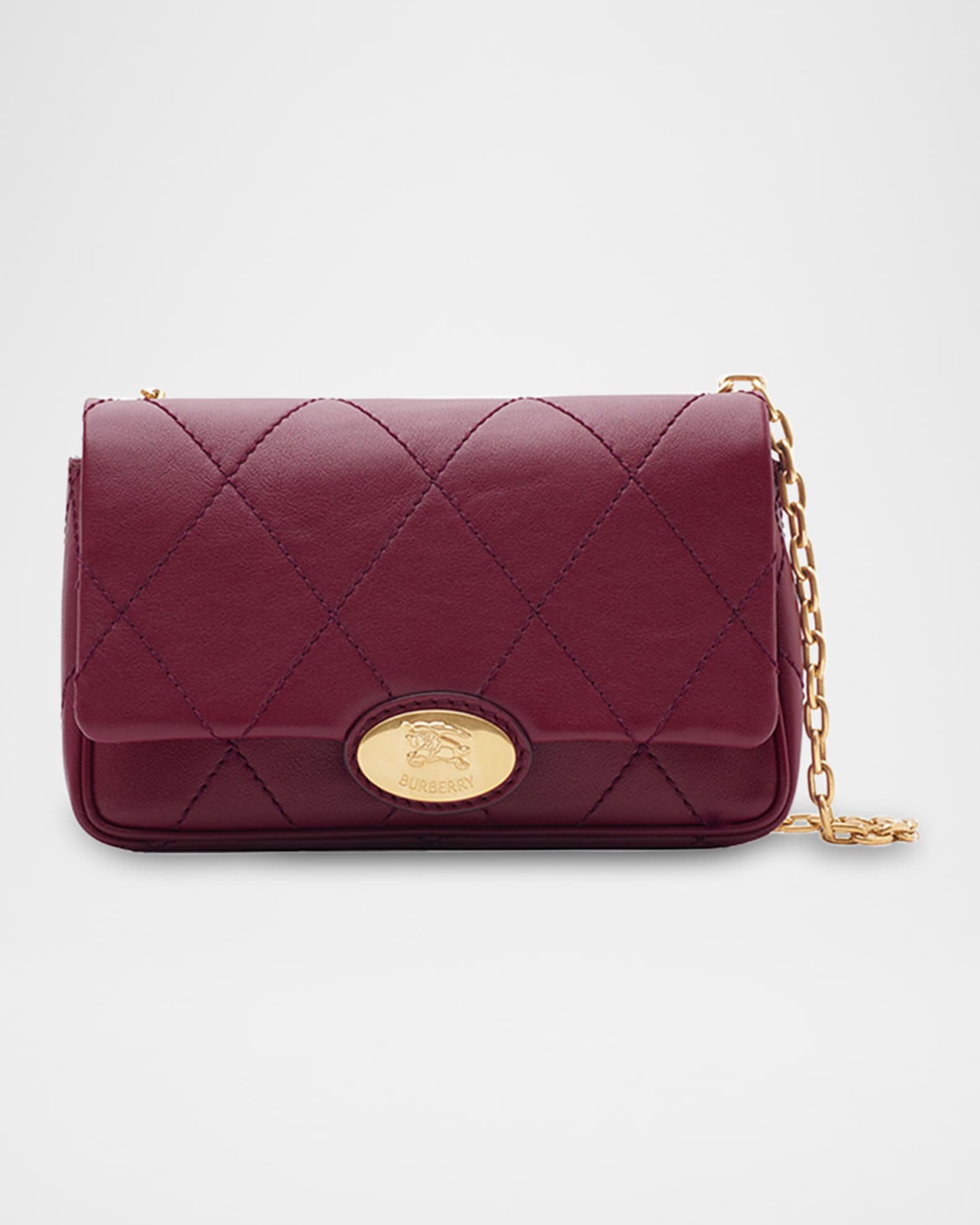 Strand Quilted Leather Clutch Bag 0